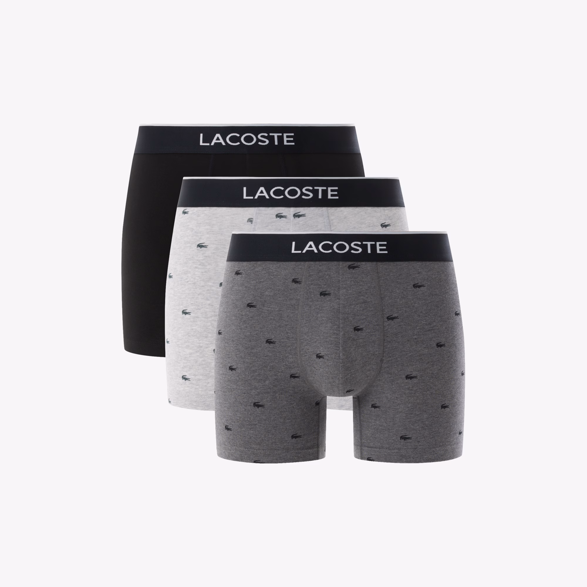 Men's 3-Pack Stretch Cotton Boxer Briefs