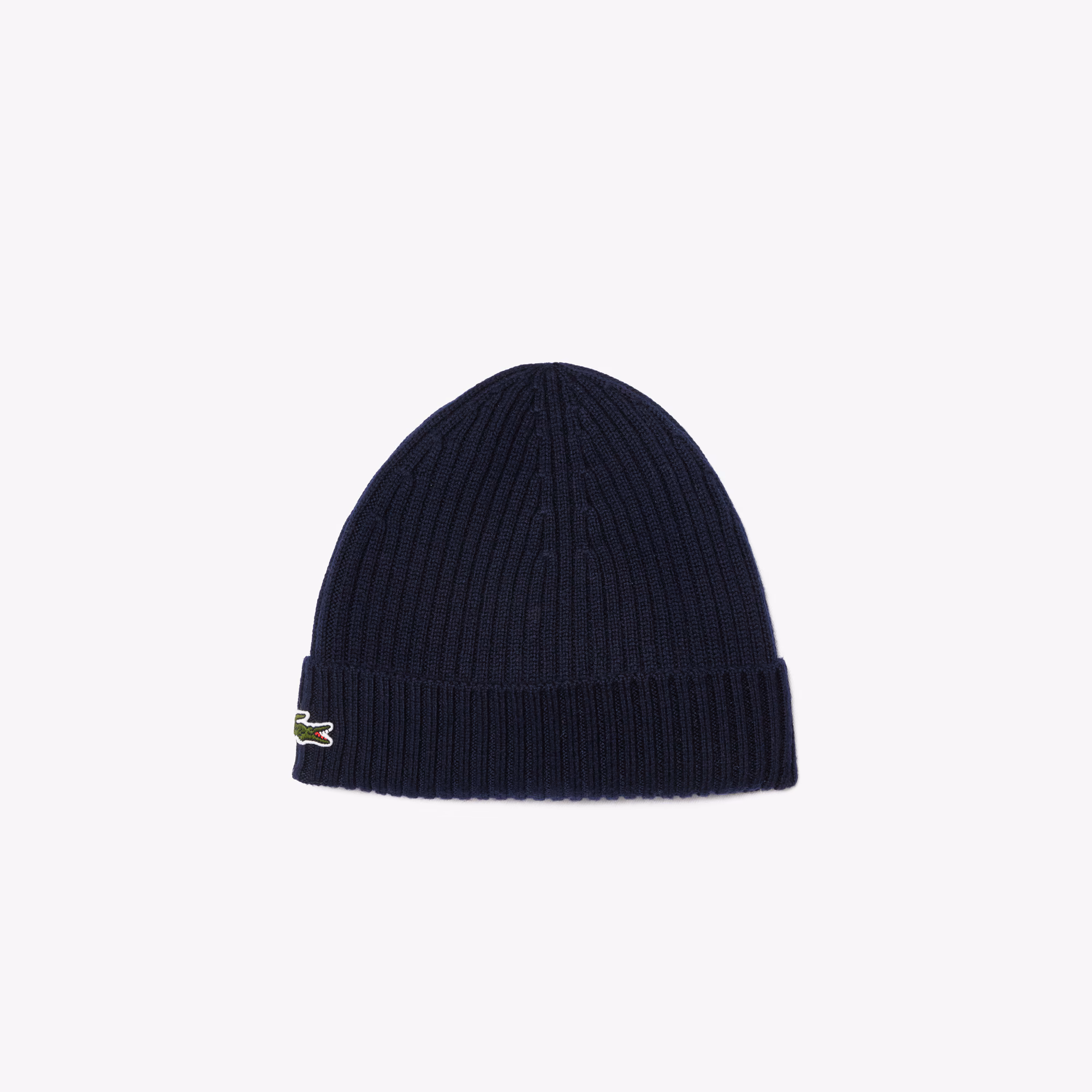 Unisex Rib Knit Brushed Wool Beanie