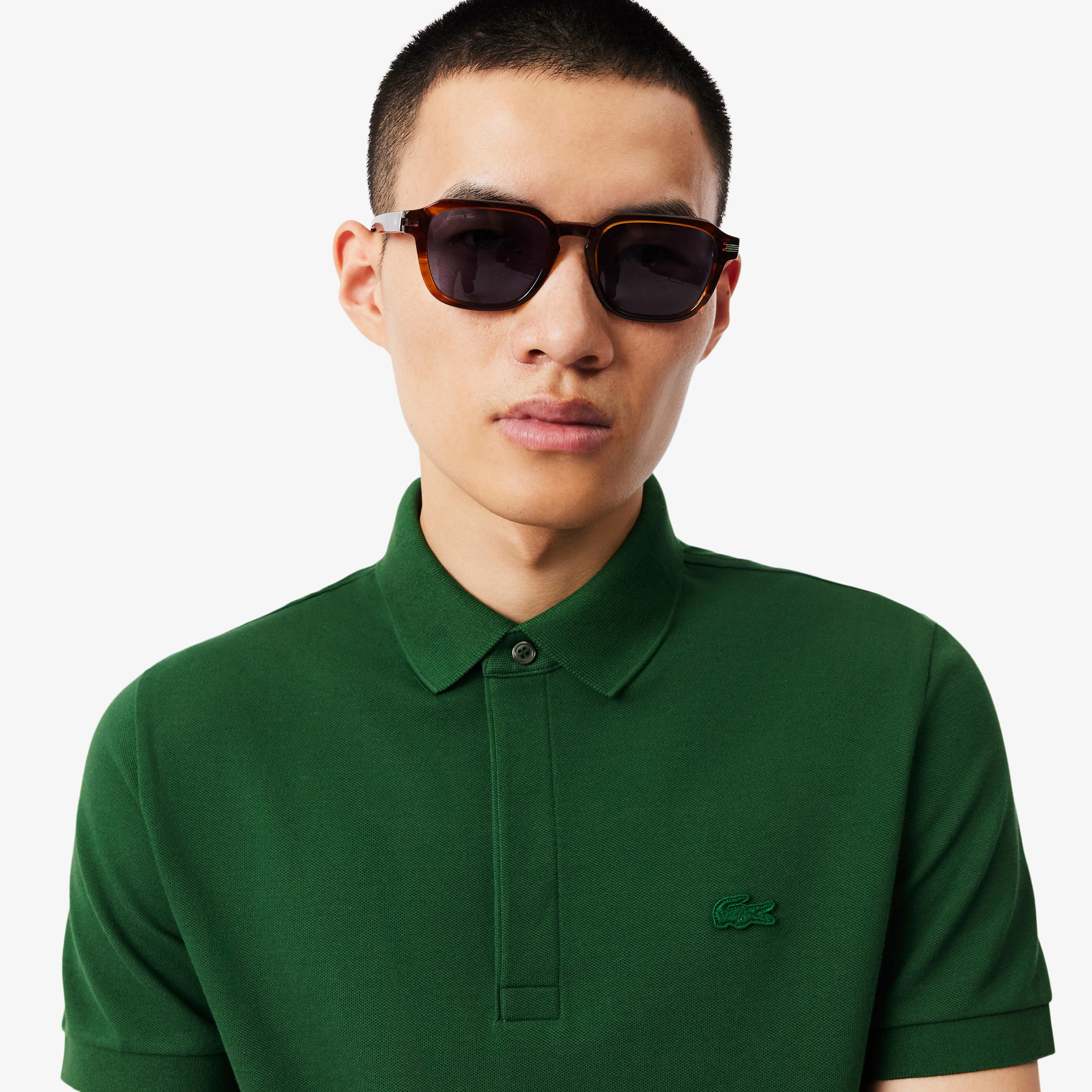 Men's Regular Fit Paris Stretch Piqué Polo