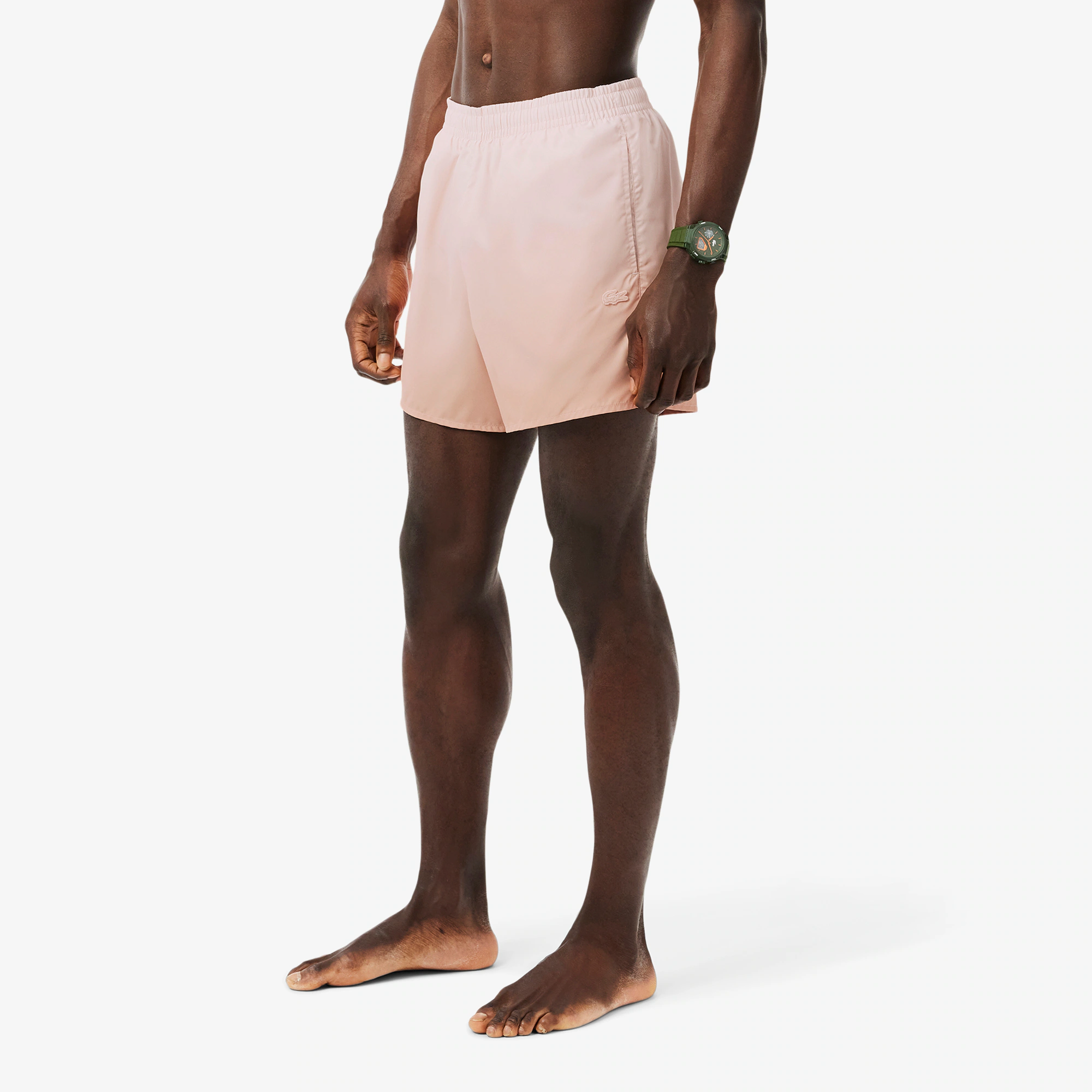 Men's Short Ombré Print Swim Trunks