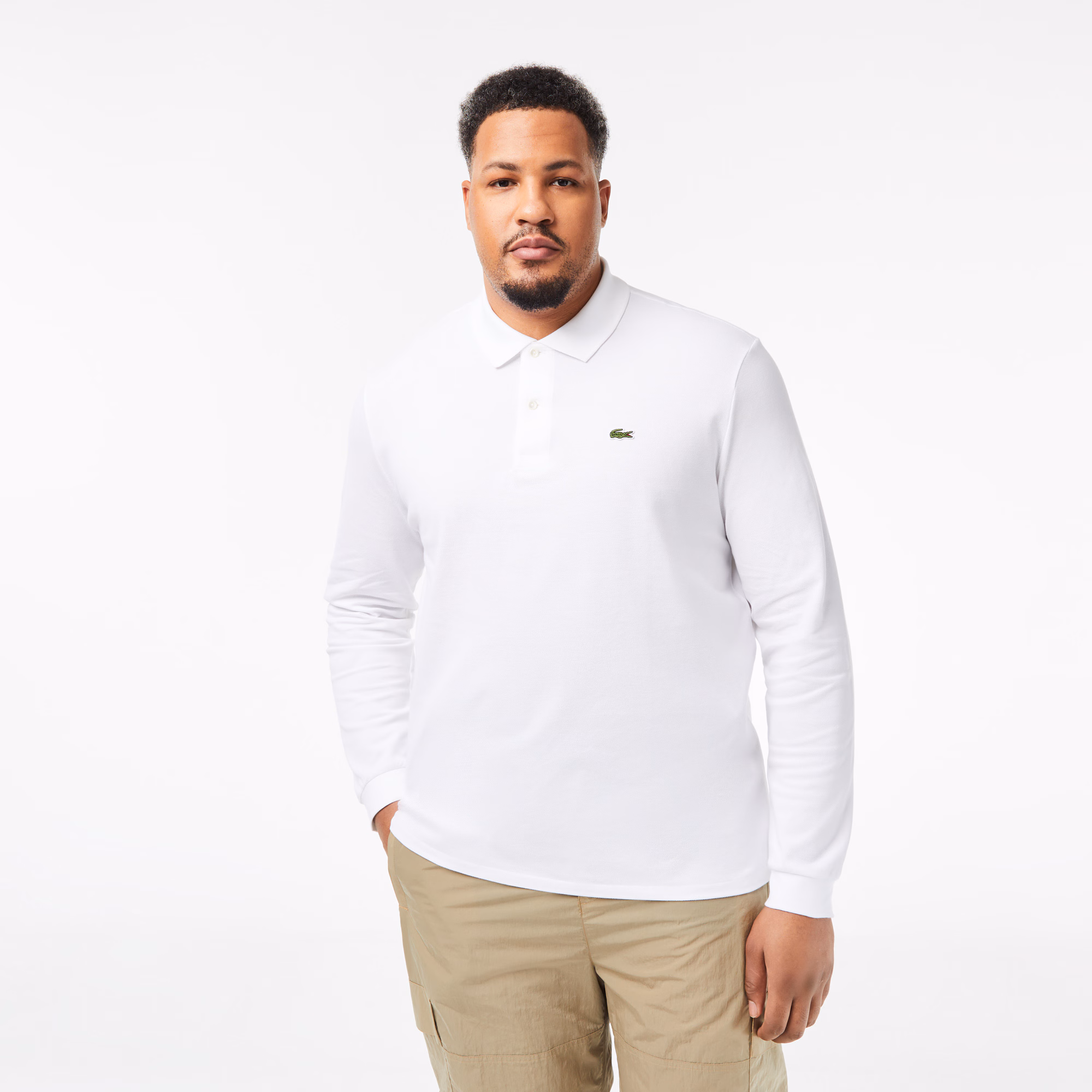 Men's Classic Fit Long Sleeve L.12.12 Polo