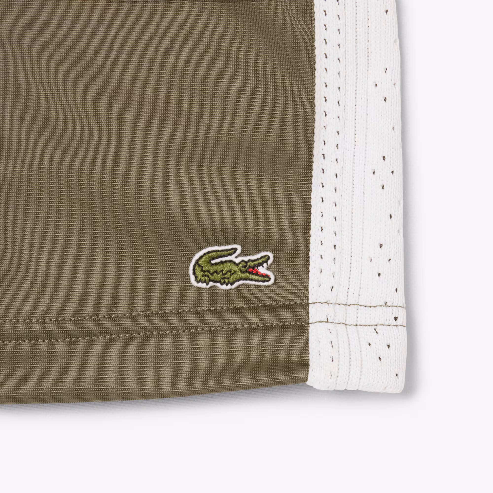 Women's Satin Jersey Pointelle Stripe Shorts