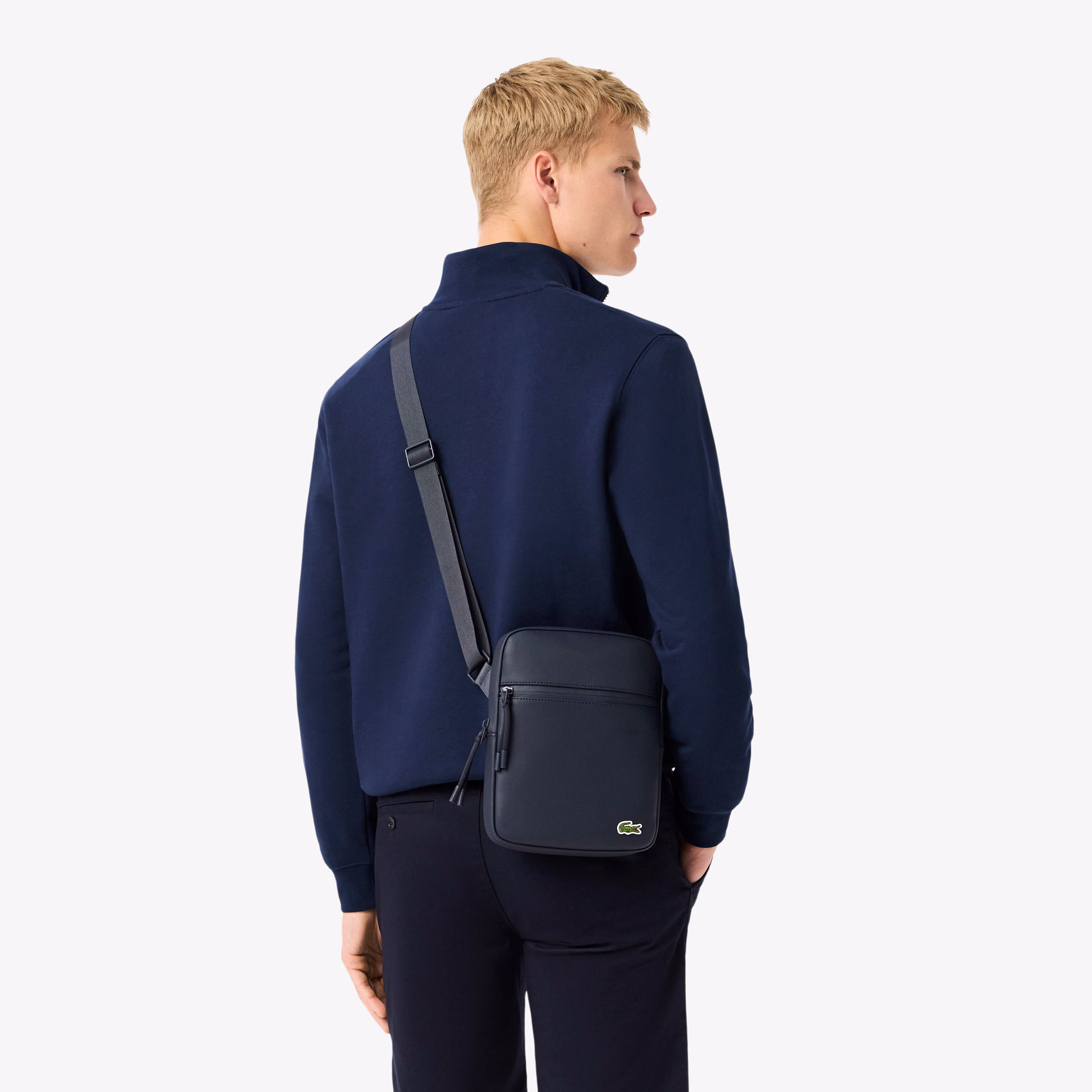 Medium LCST Piqué Satchel