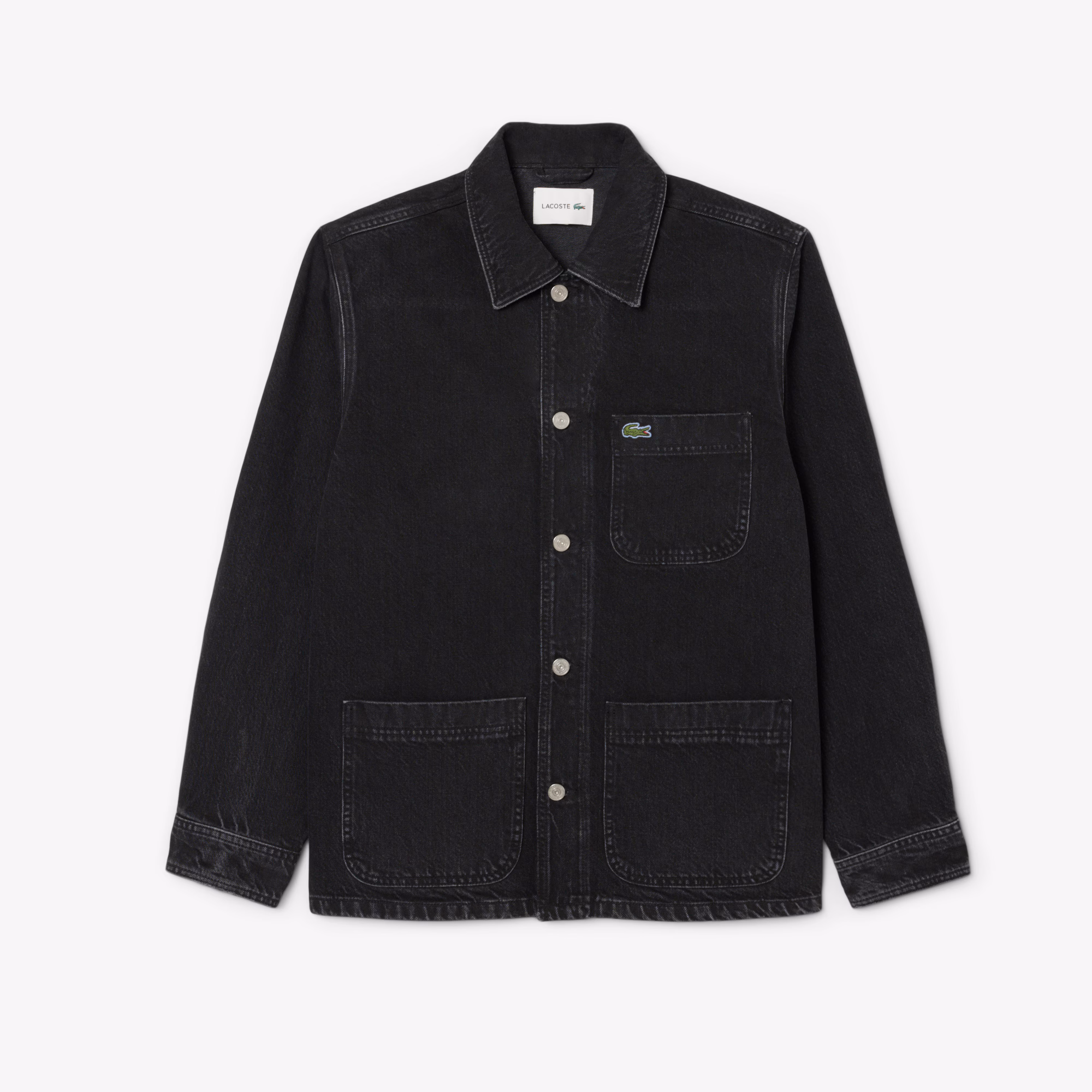 Men's Heavy Cotton Denim Overshirt