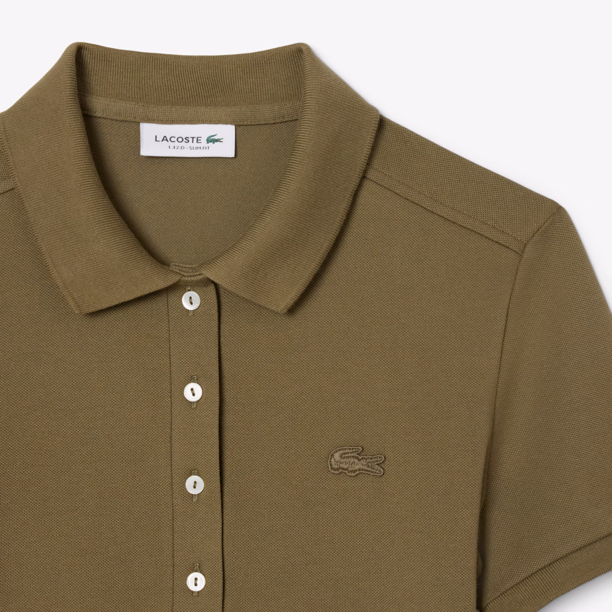 Women's Slim Fit Stretch Mini Piqué Polo Dress