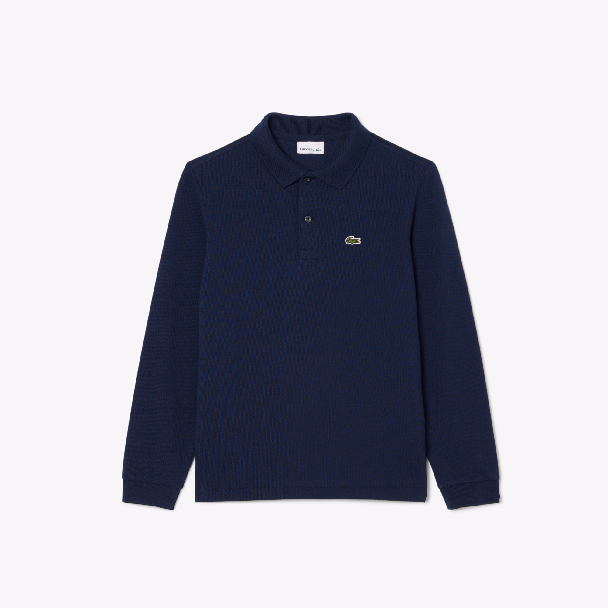 Boys' Long Sleeve Piqué Polo