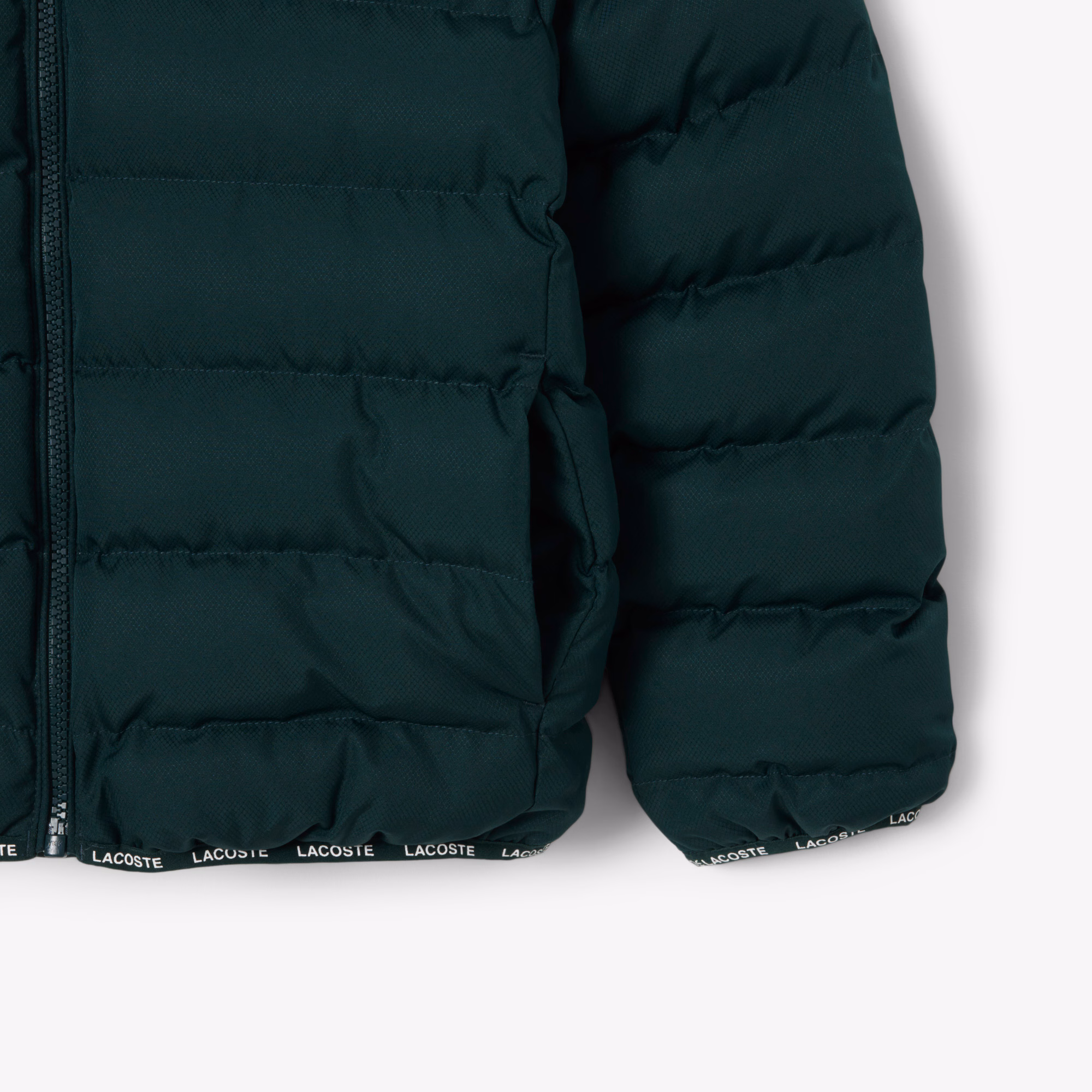 Kids' Hooded Diamond Puffer Jacket