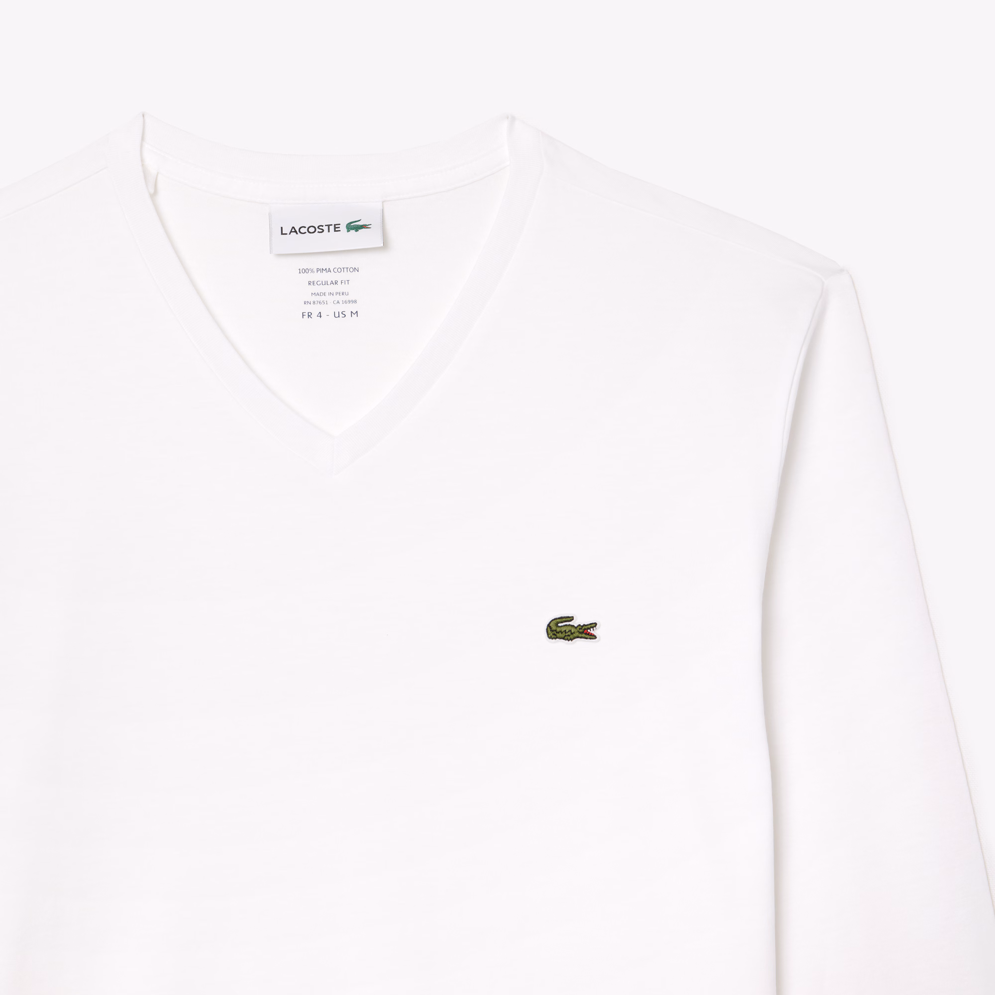 Men's Lightweight Pima Cotton V-Neck T-Shirt