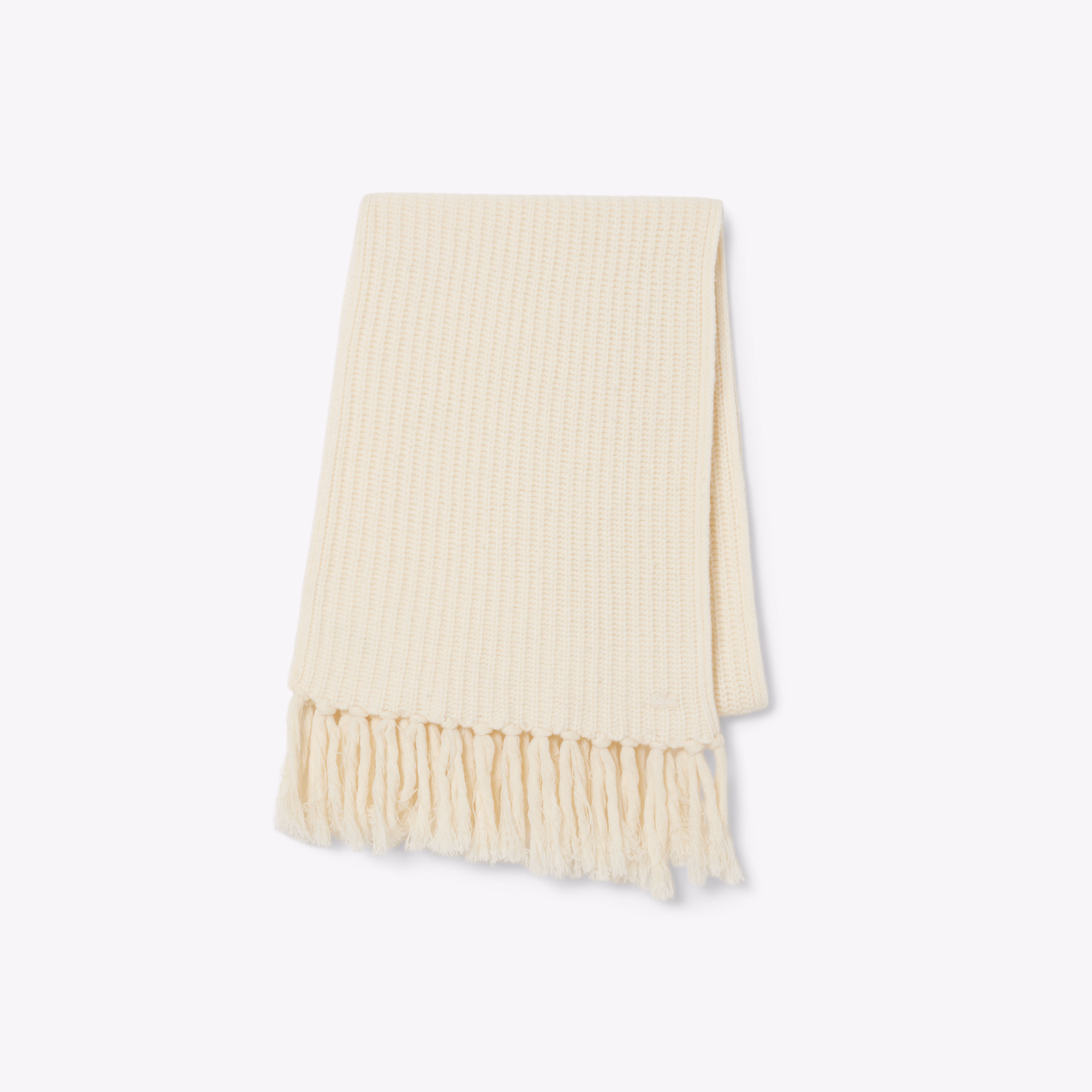 Women's Fringed Wool Scarf