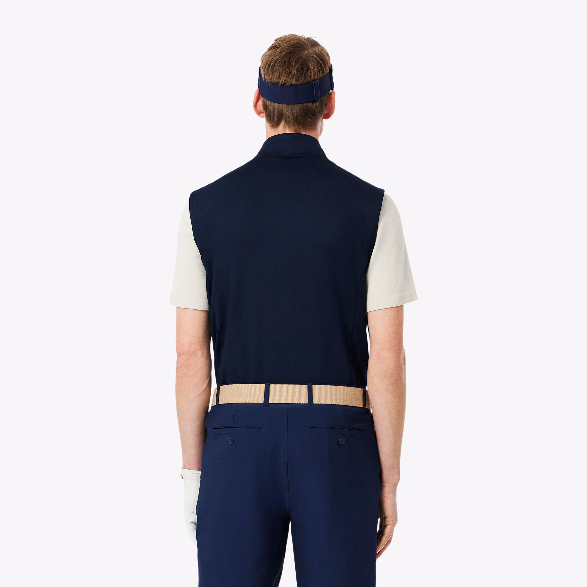 Men's Half-Zip Layering Golf Vest
