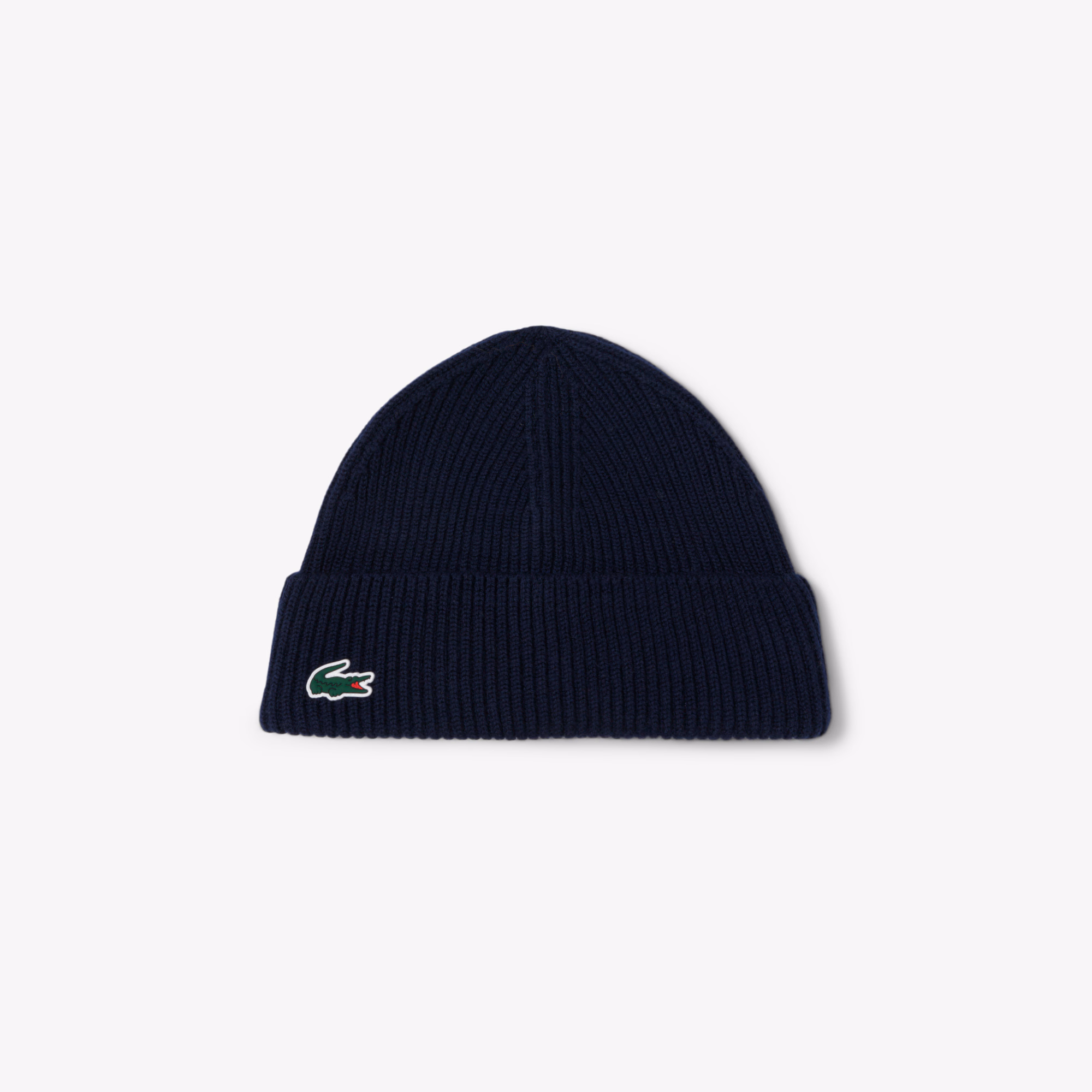 Men's Ribbed Knit Wool Golf Beanie