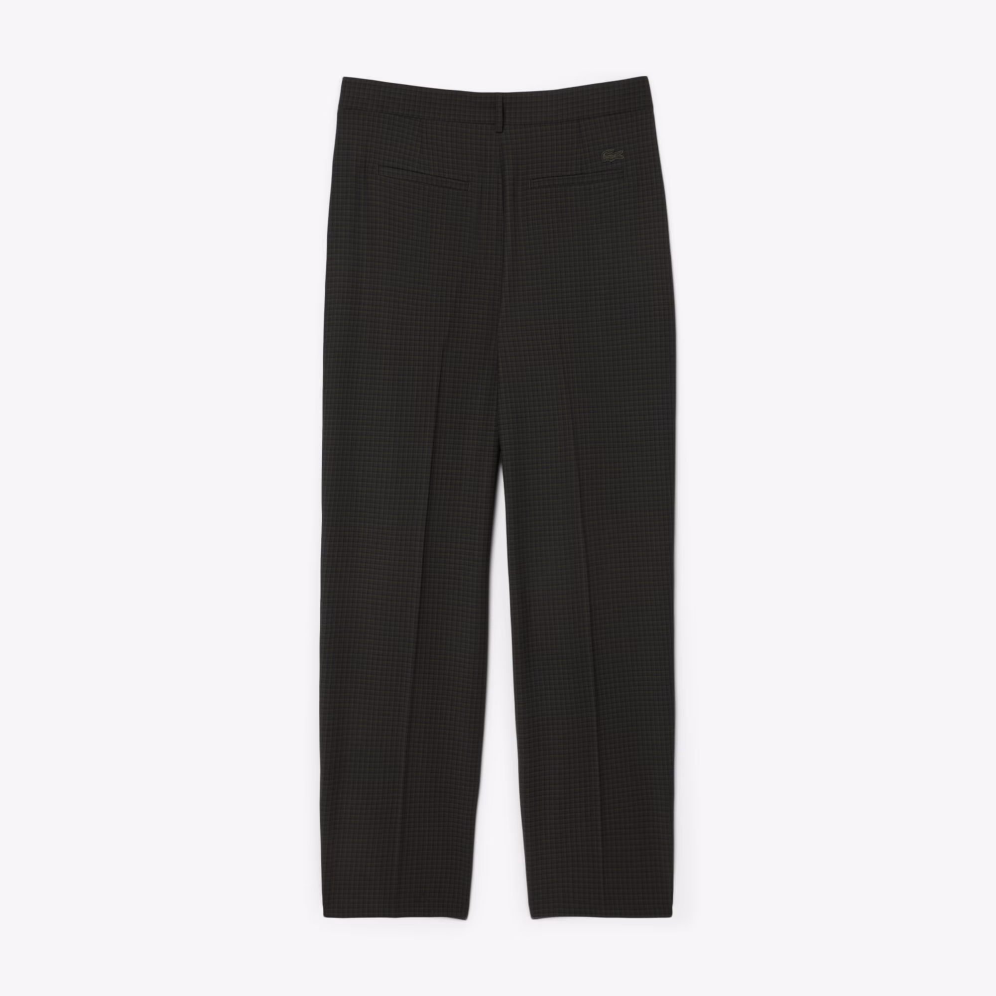 Women's Wide Fit Darted Plaid Pants