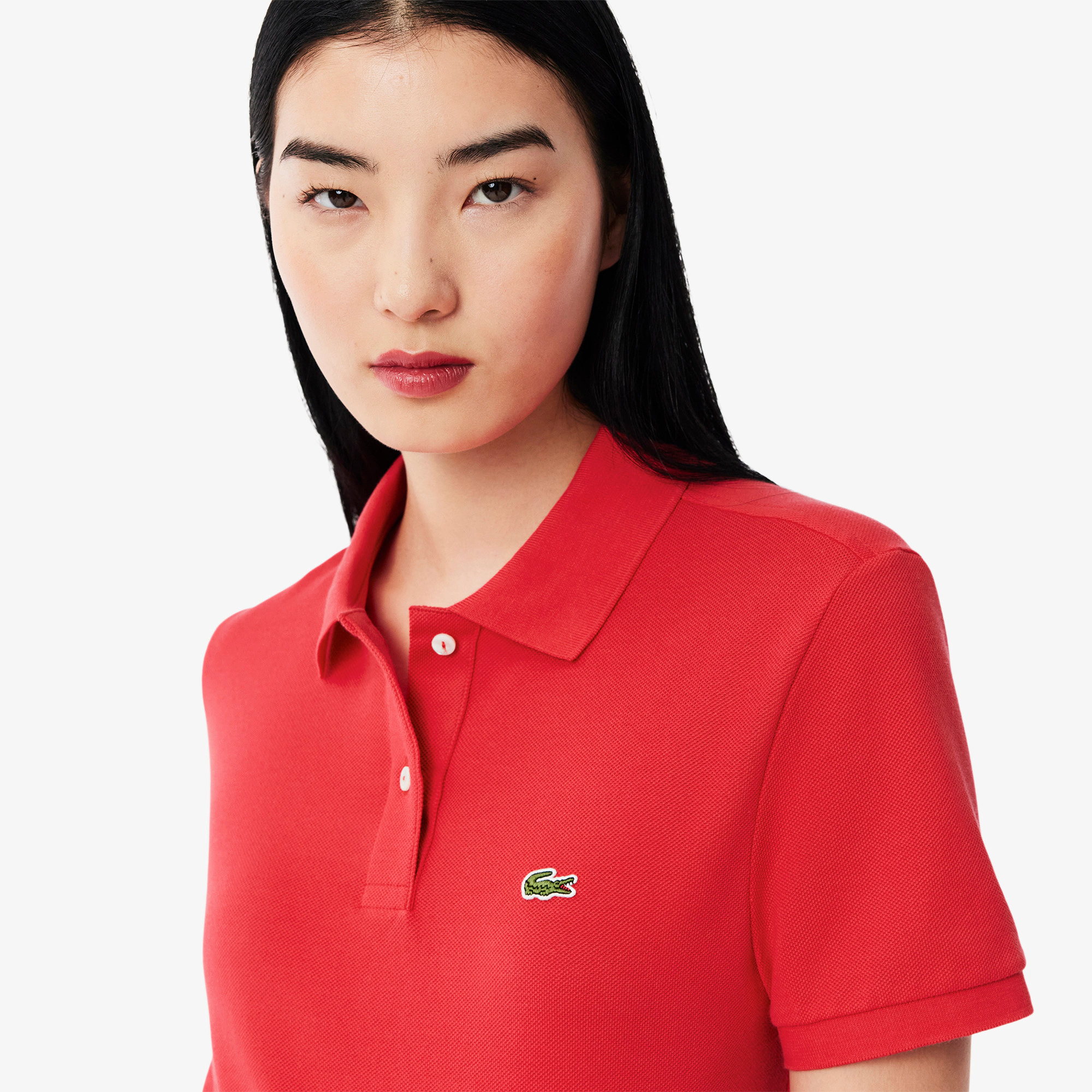 Women's Regular Fit Supple Petit Piqué Polo