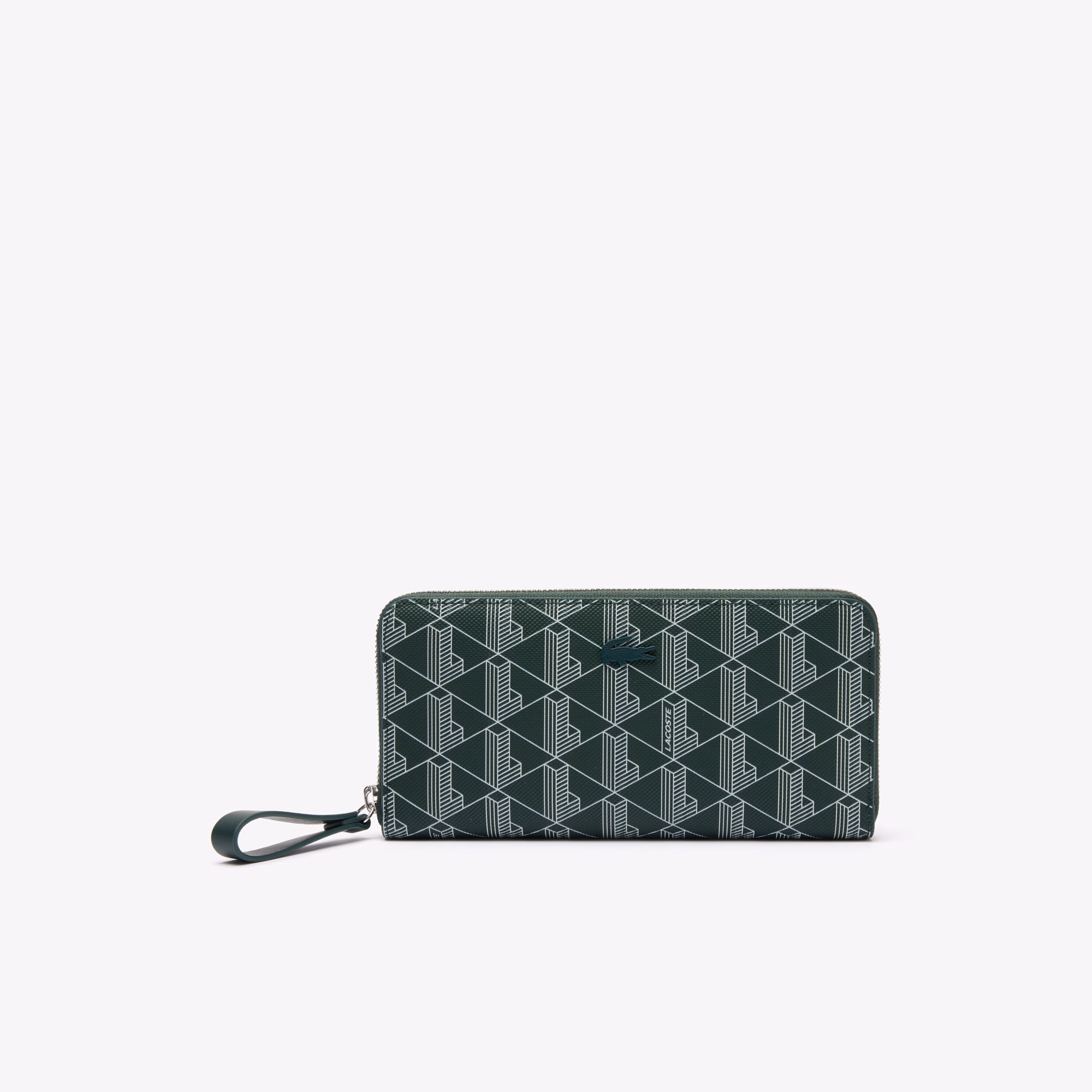 Large Zipped Monogram Billfold