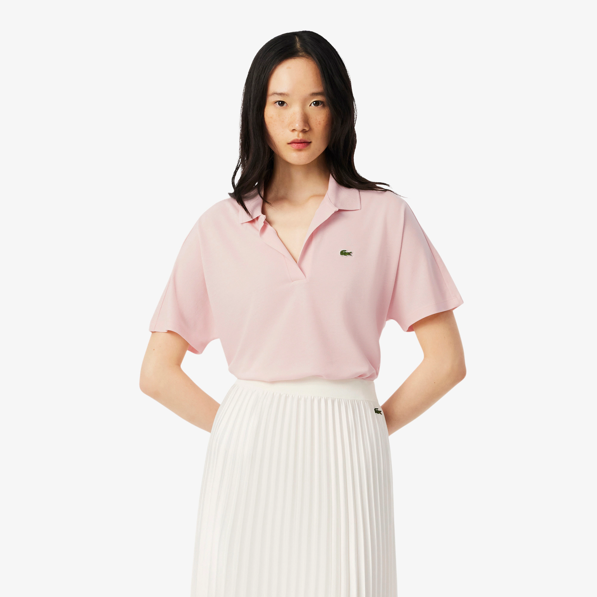 Women's Relaxed Fit Piqué Polo
