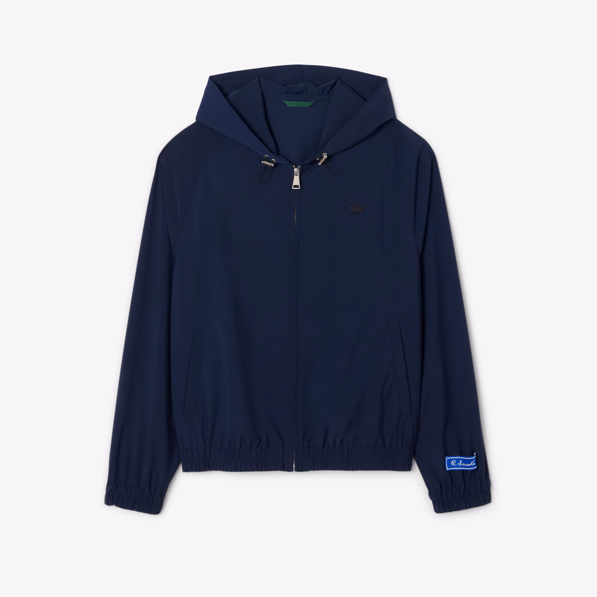 Men's Wool Blend Flannel Hooded Jacket