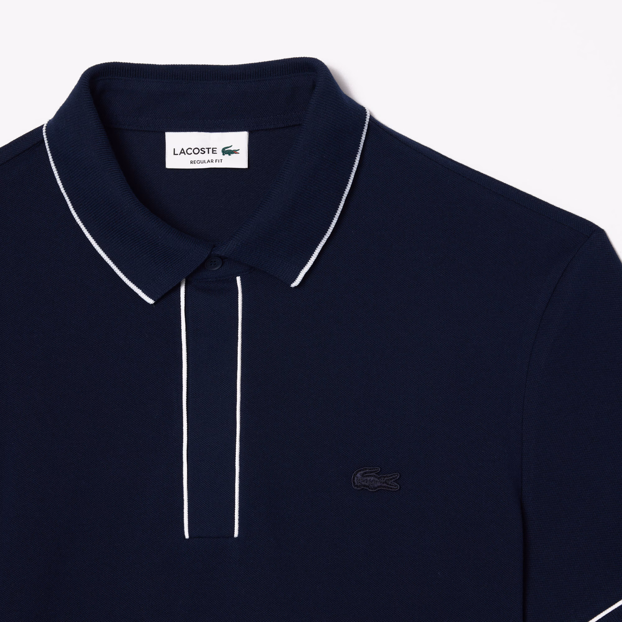 Men's Regular Fit Paris Stretch Piqué Polo