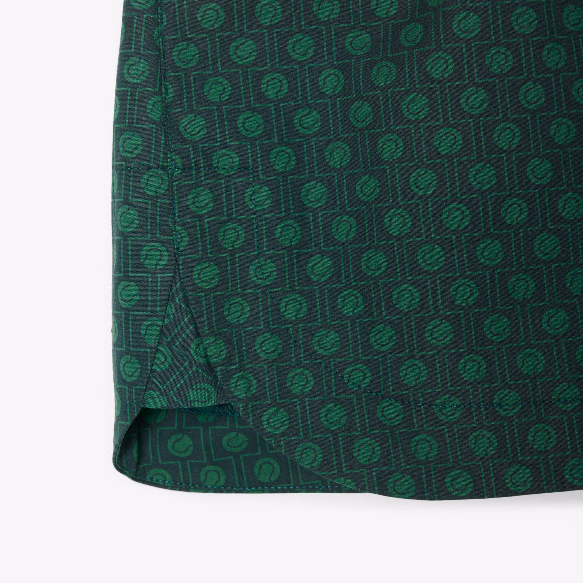 Men's Runway Print Poplin Shorts