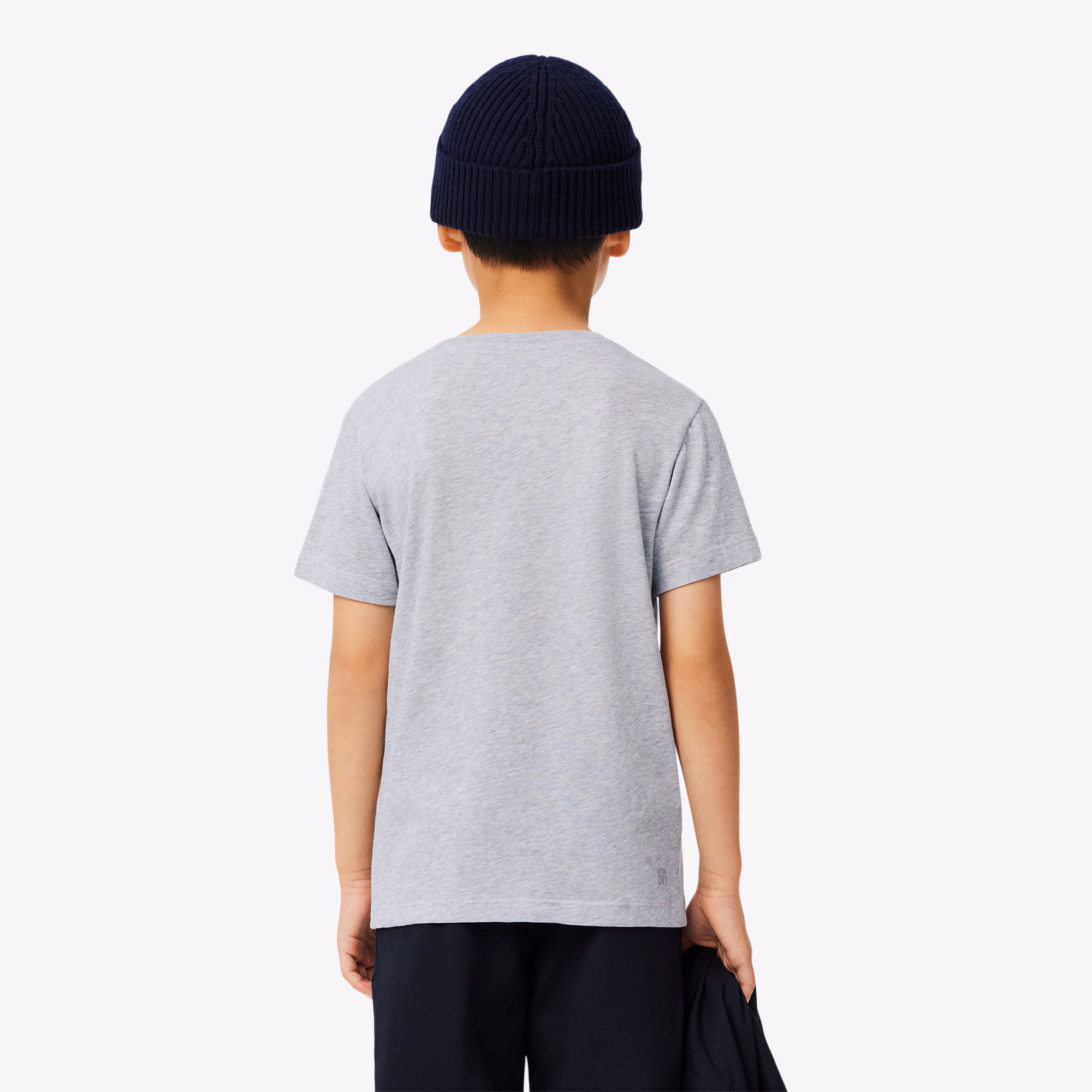 Kids' Oversized Technical Cotton Tennis T-Shirt