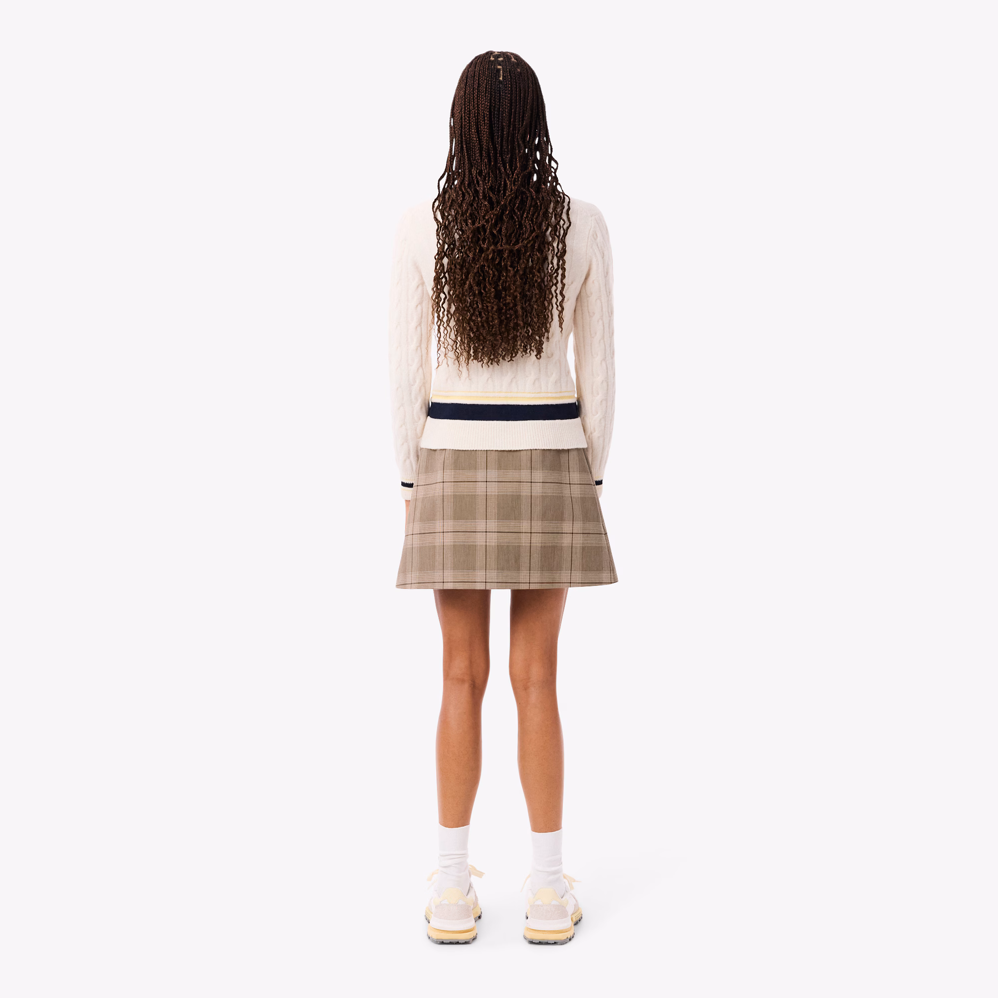 Women's Water-Repellent Plaid Skirt