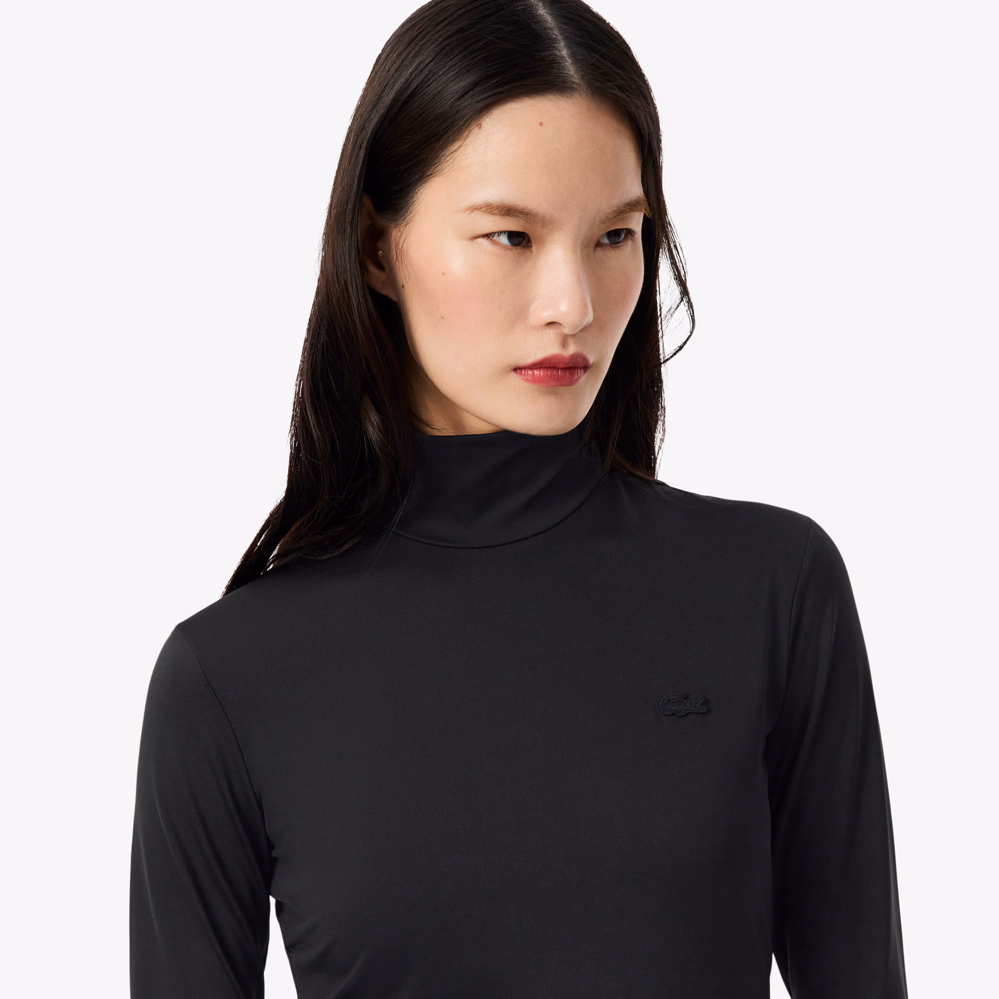 Women's Slim Fit High-Neck Dress