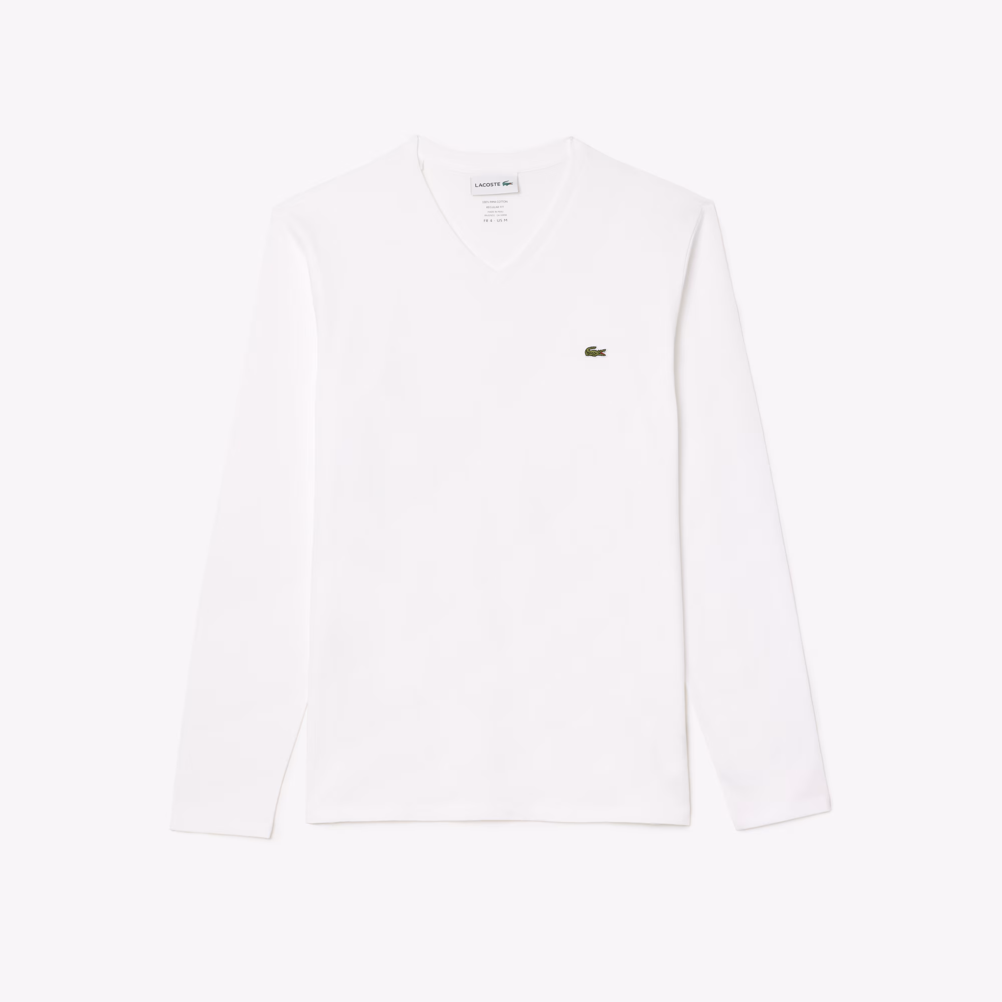 Men's Lightweight Pima Cotton V-Neck T-Shirt