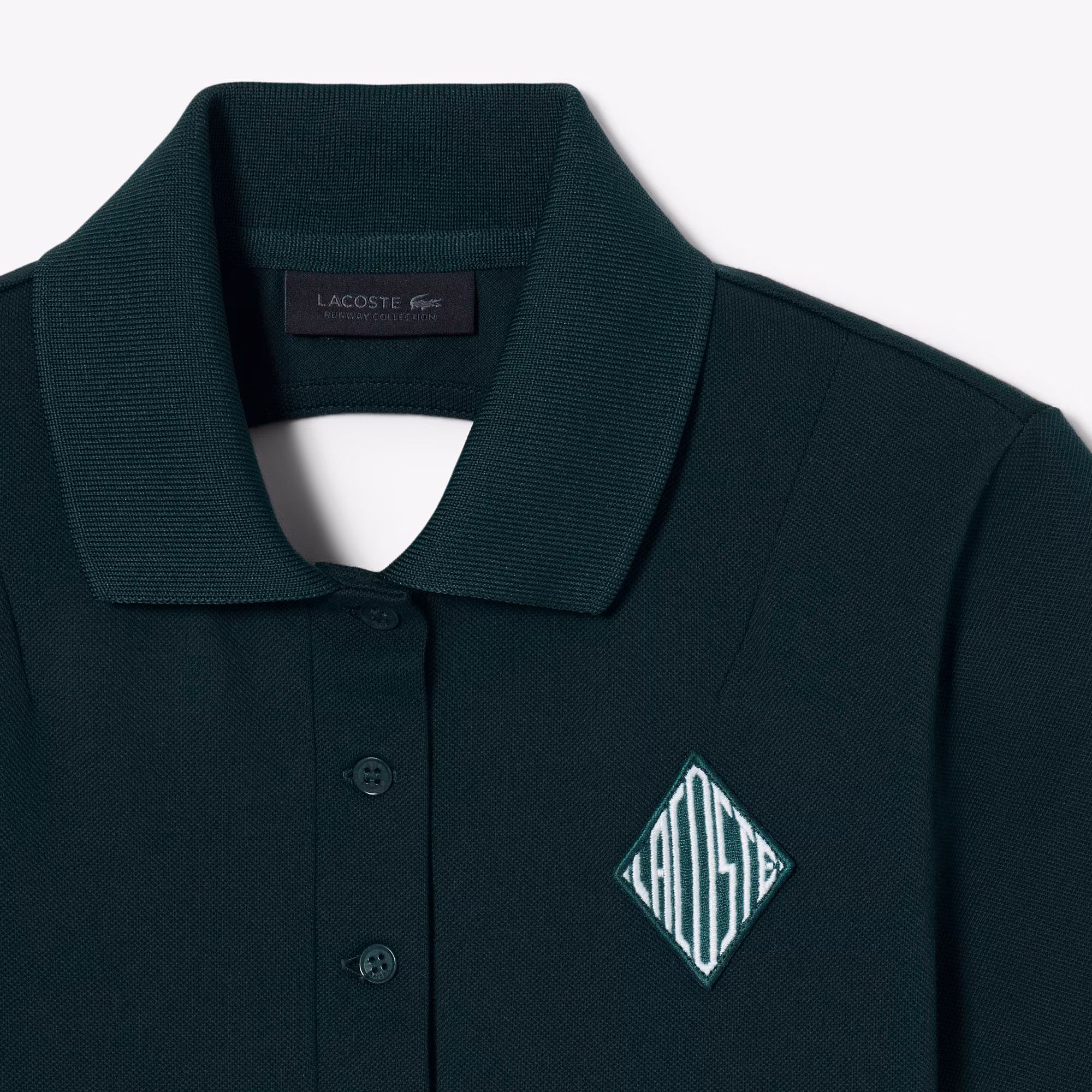 Women's Runway Mini Piqué Polo Bodysuit