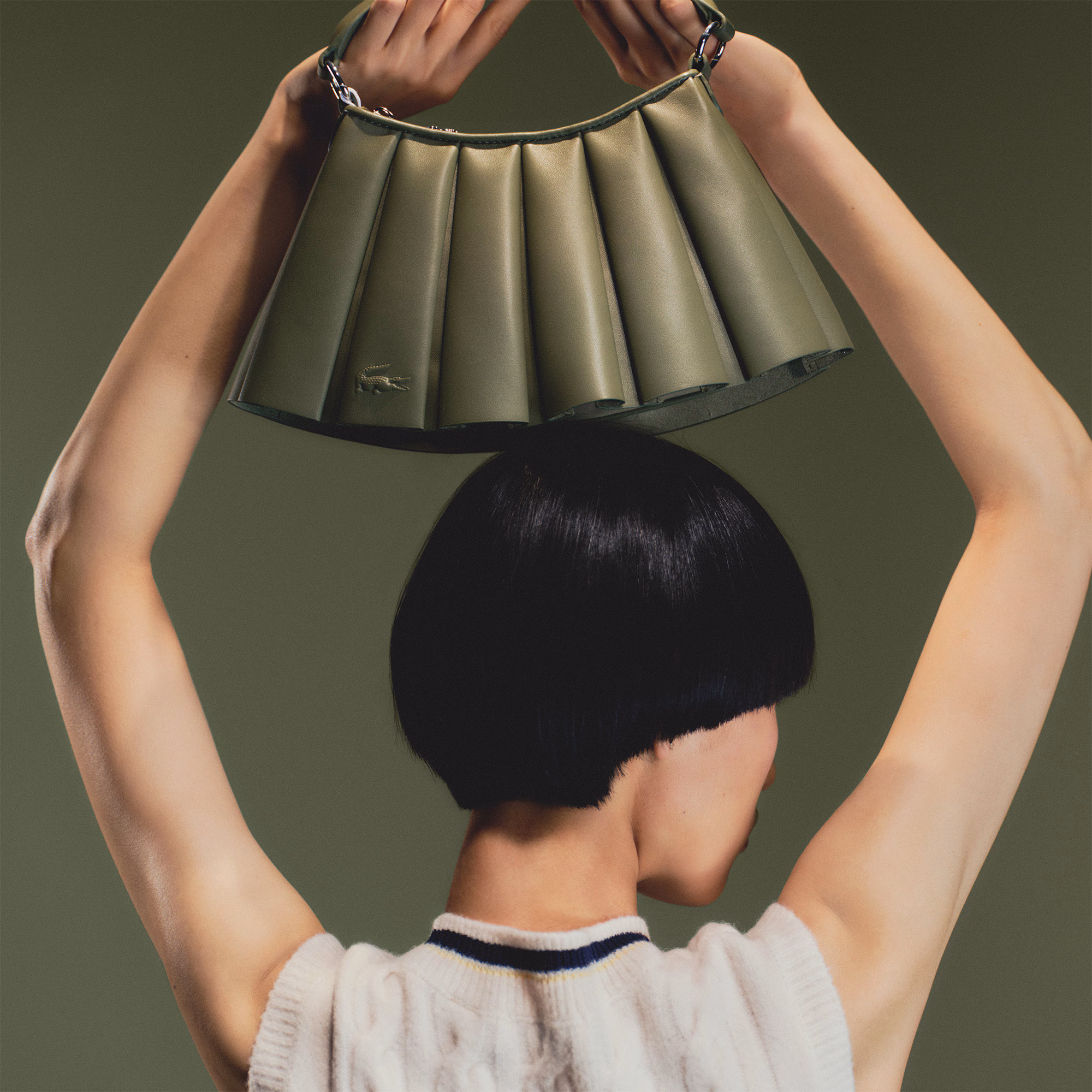 Small Lenglen Leather Bag