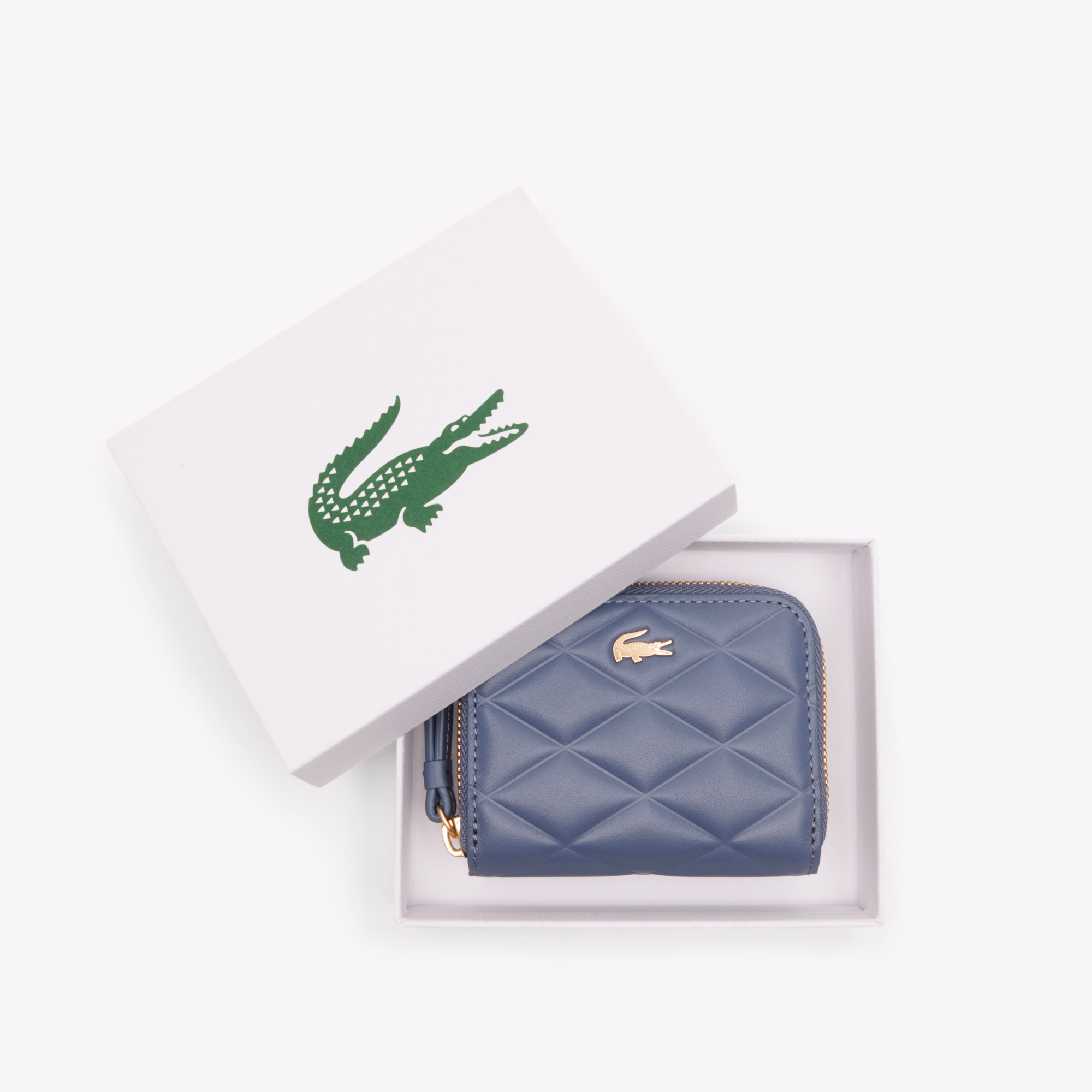 Small Crocodelle Leather Coin Purse