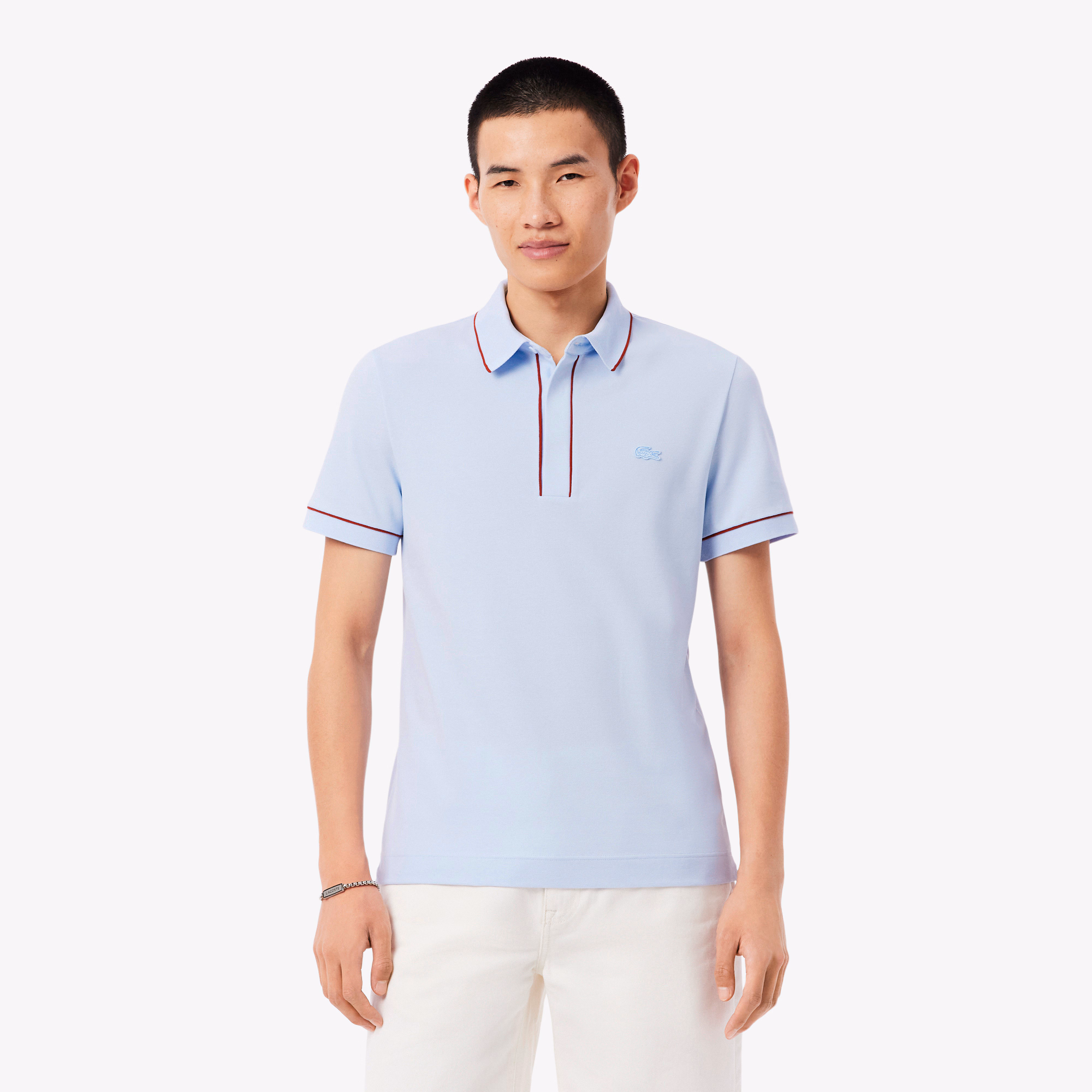 Men's Regular Fit Paris Stretch Piqué Polo