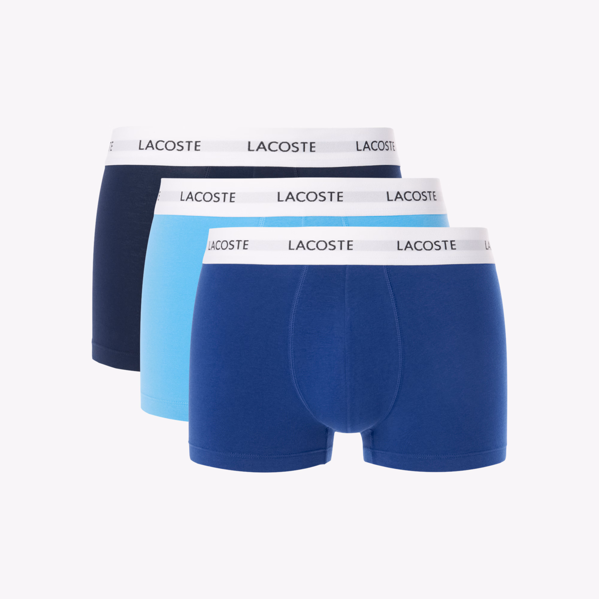 Men's 3-Pack Stretch Cotton Trunks