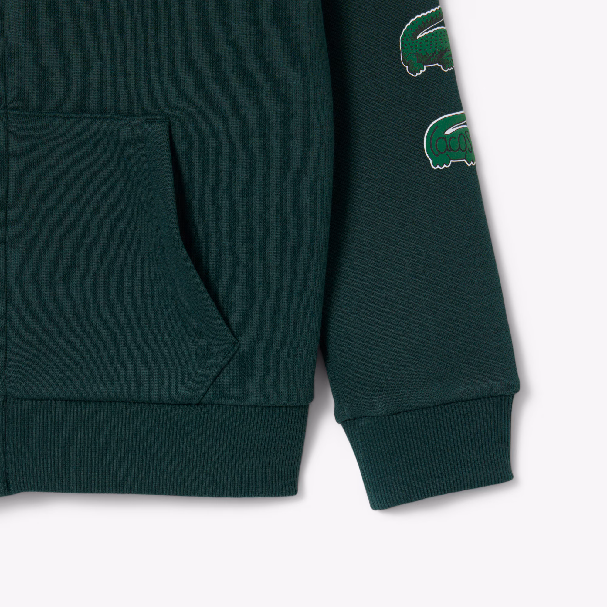 Kids' Printed Fleece Zip-Up Hoodie