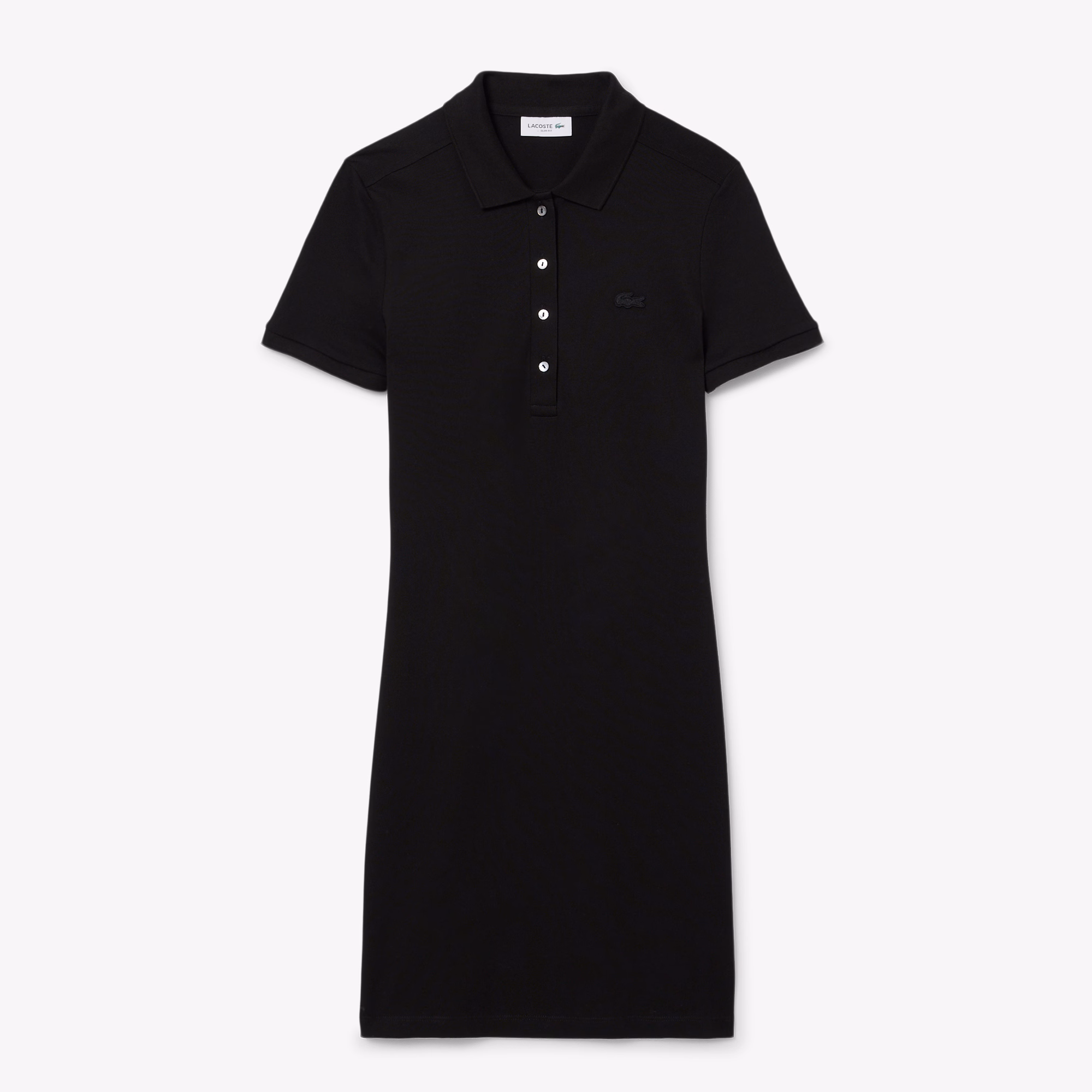 Women's Slim Fit Stretch Mini Piqué Polo Dress