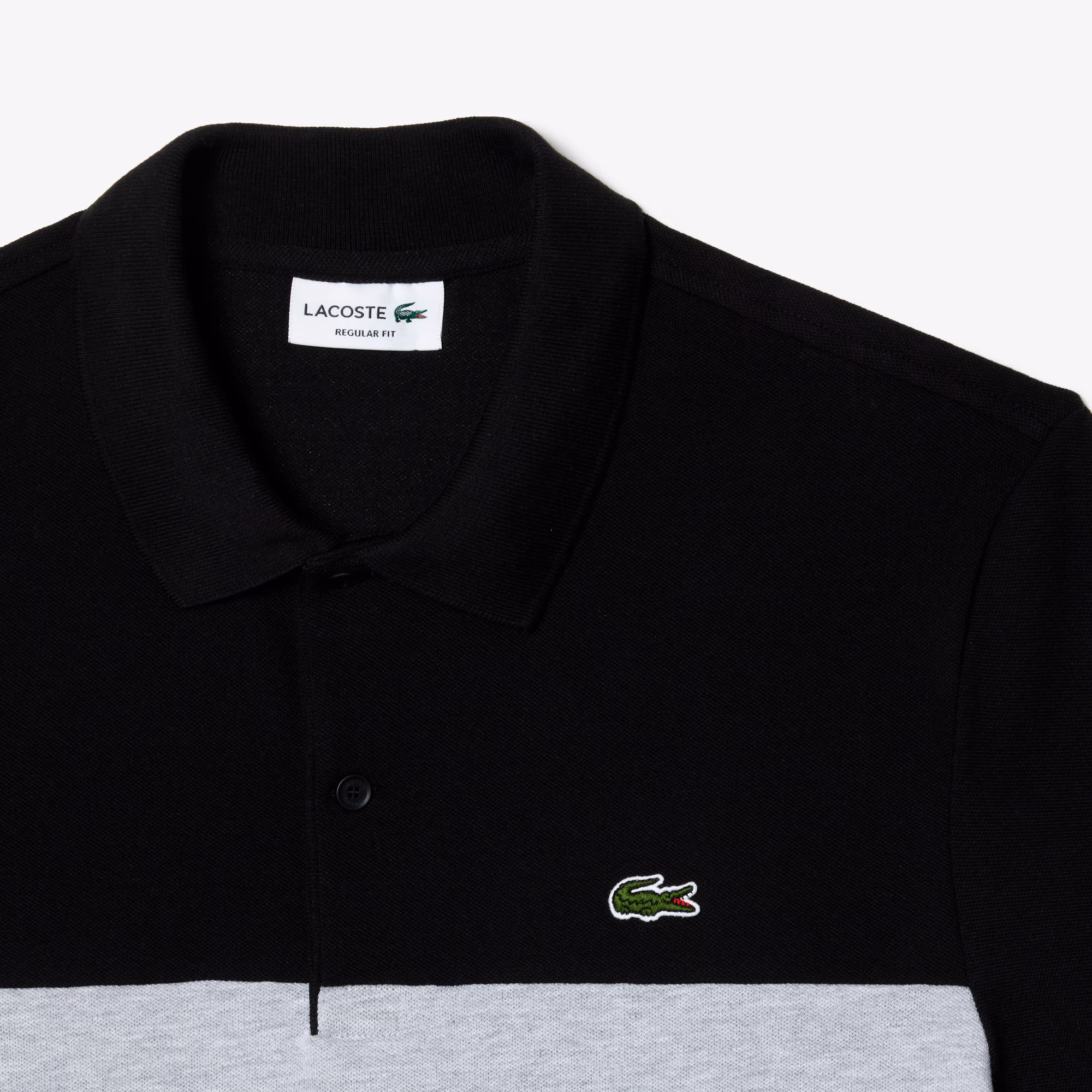 Men's Regular Fit Stretch Mini Piqué Polo