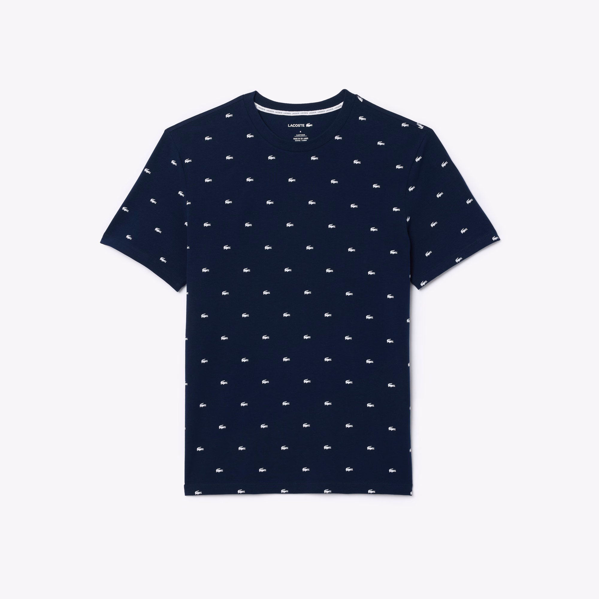 Men's Crocodile Print Pajama Top