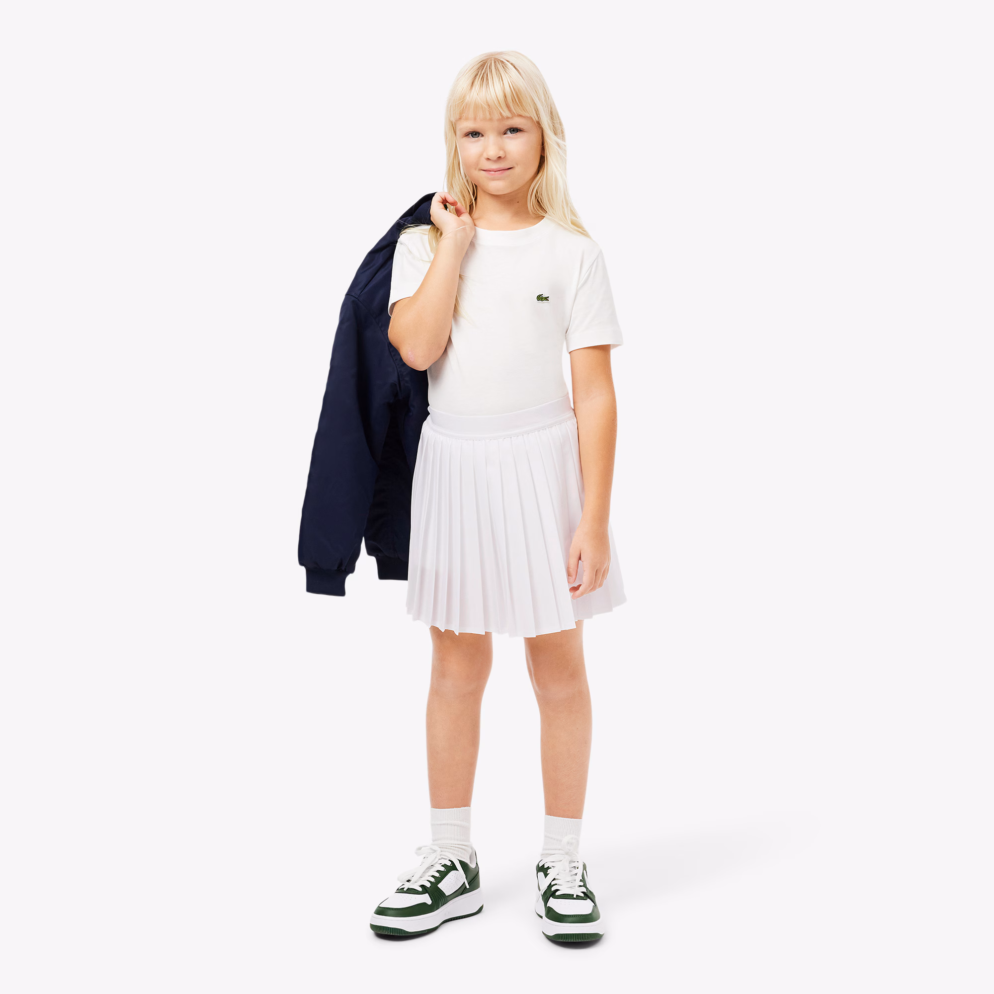 Kids' Lined Pleated Skirt