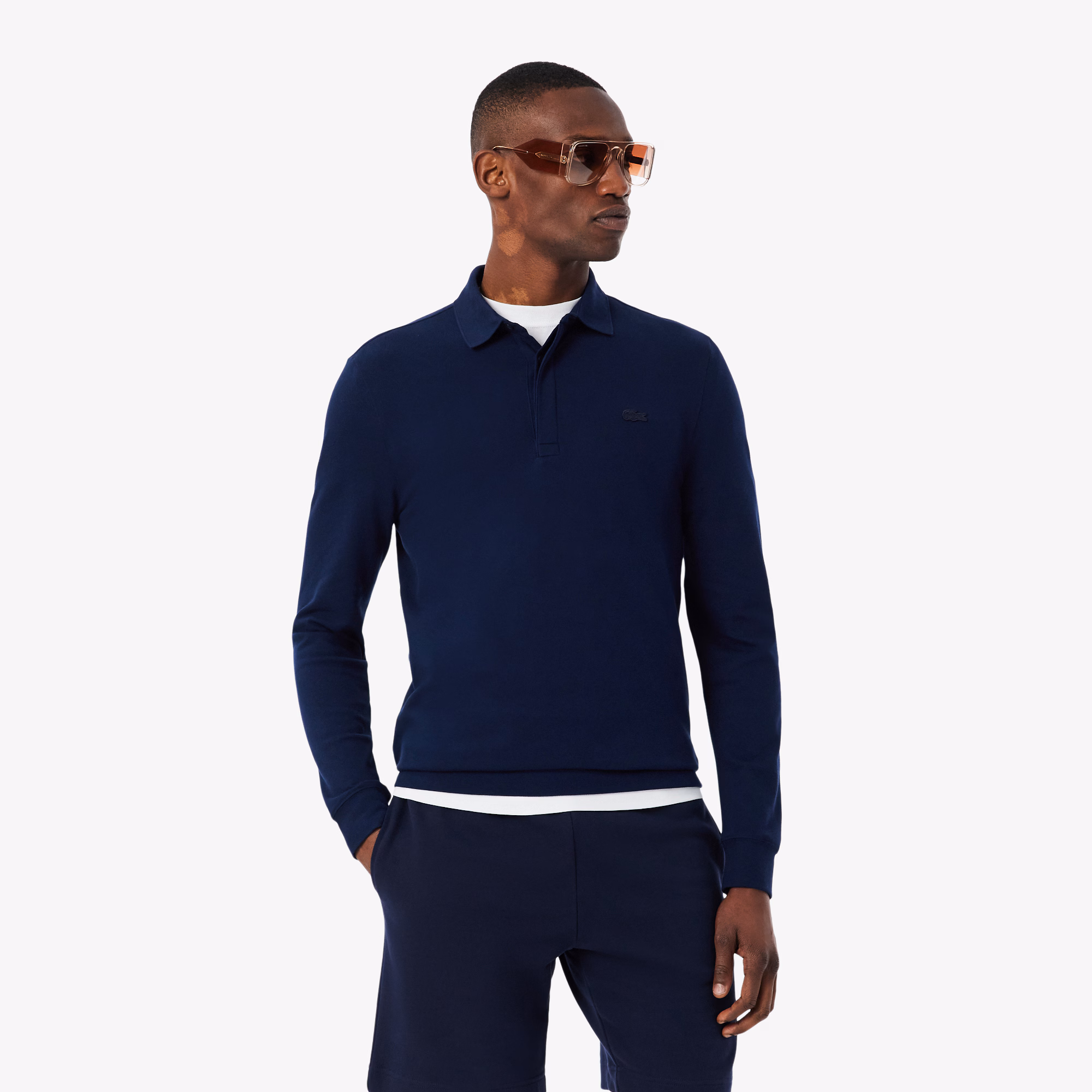 Men's Regular Fit Paris Stretch Piqué Polo