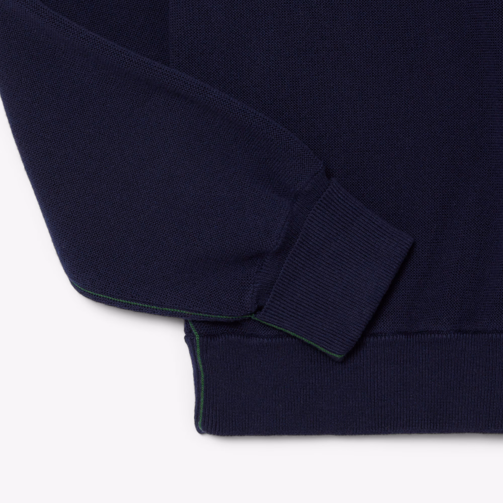 Women's V-Neck Moss Stitch Cotton Cardigan