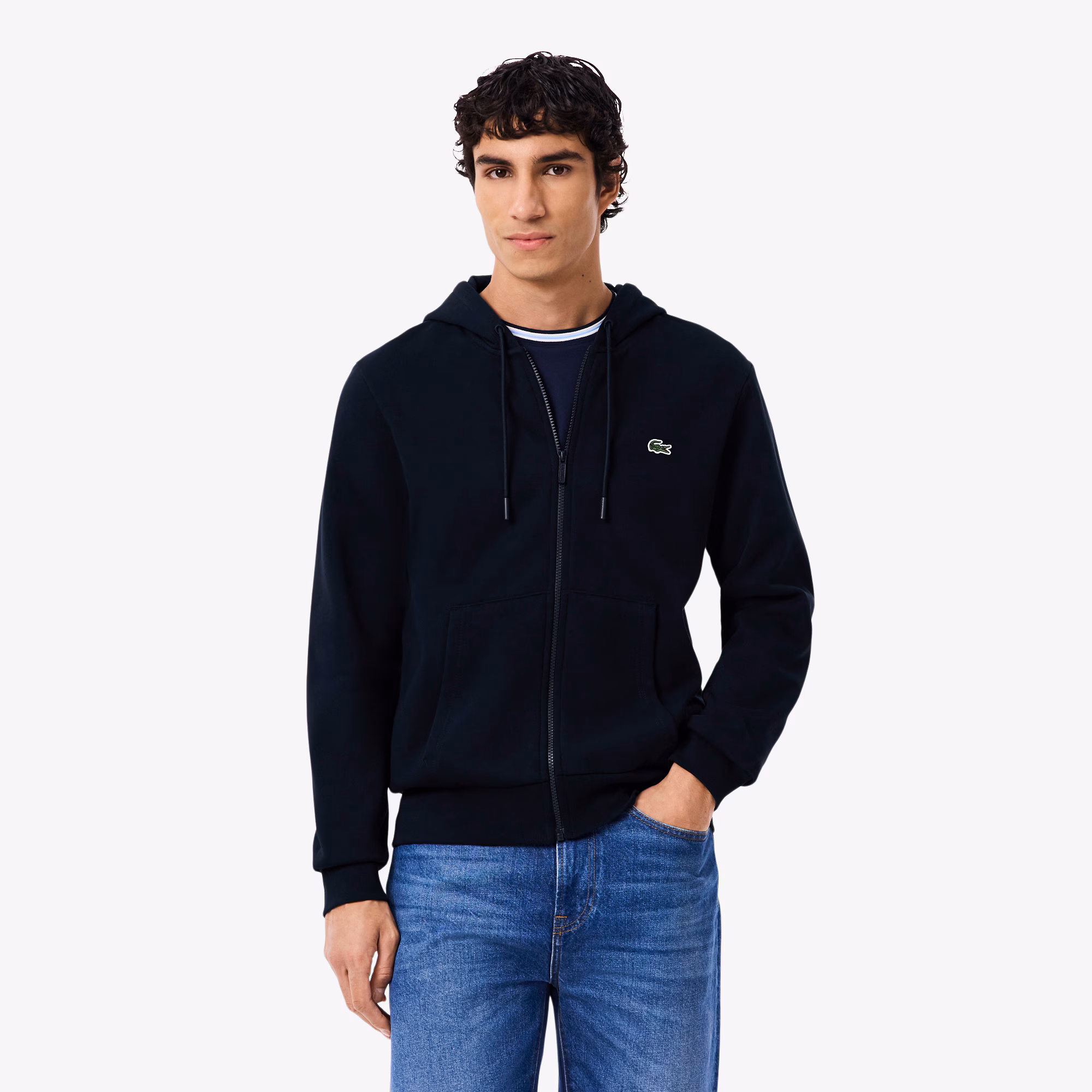 Men's Zip-Up Fleece Hoodie