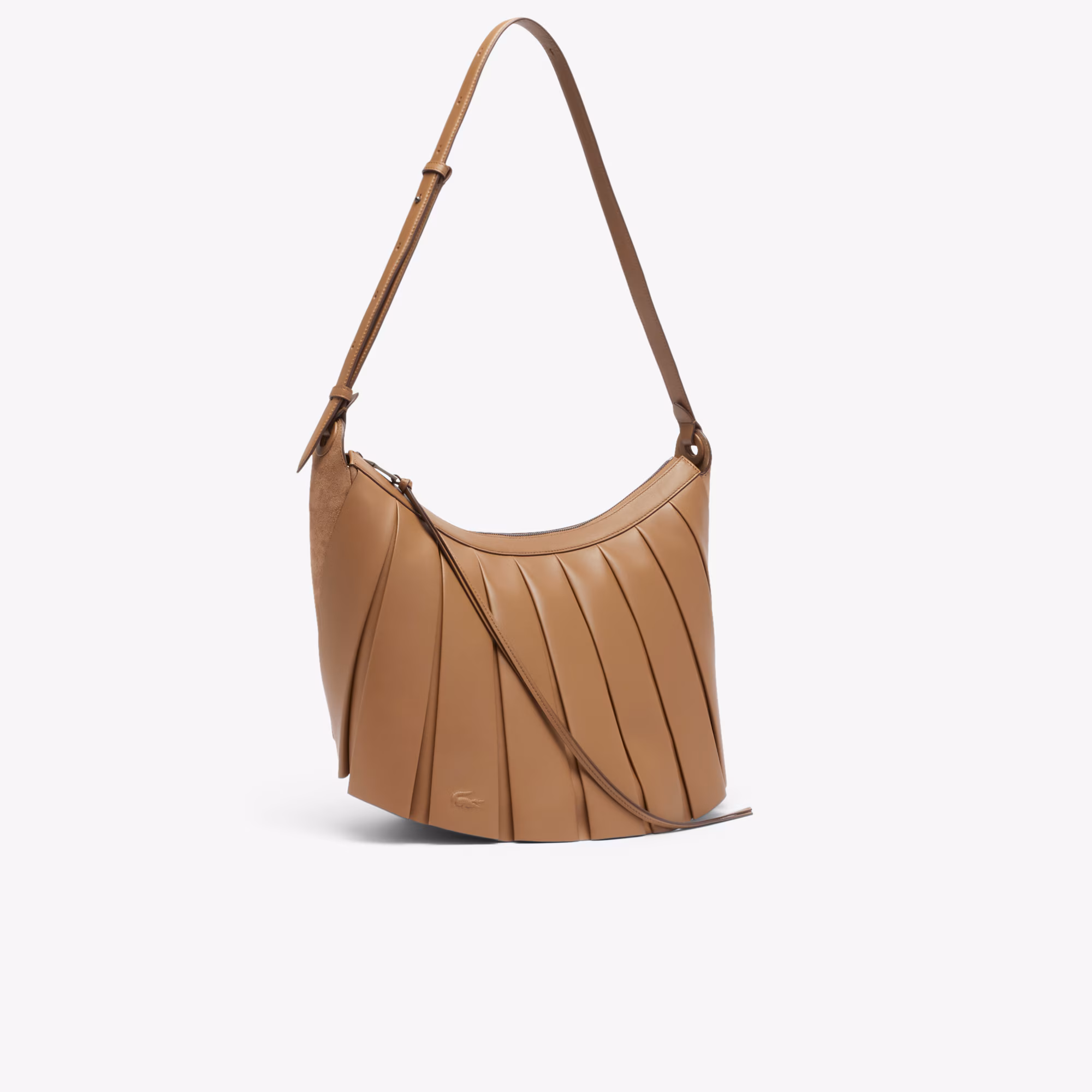 Runway XL Lenglen Suede Leather Hobo Bag