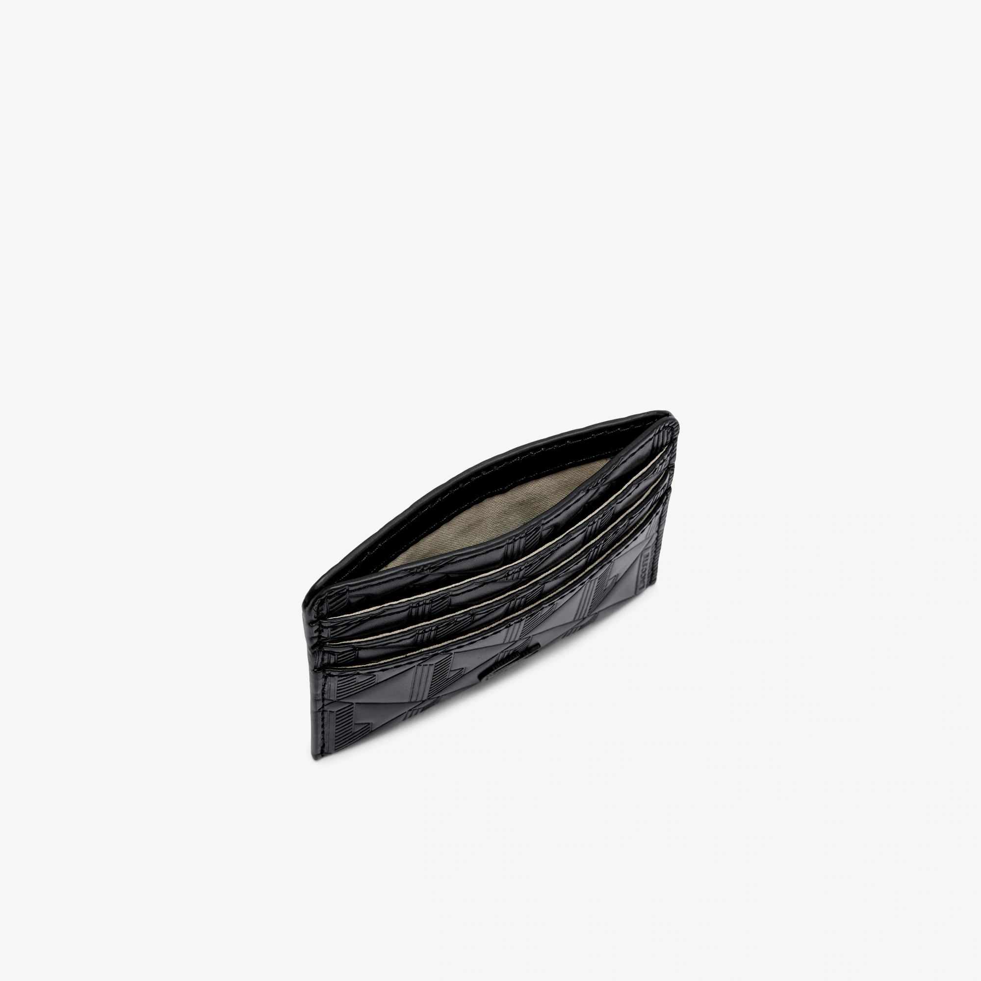 Maheki Embossed Leather Card Holder