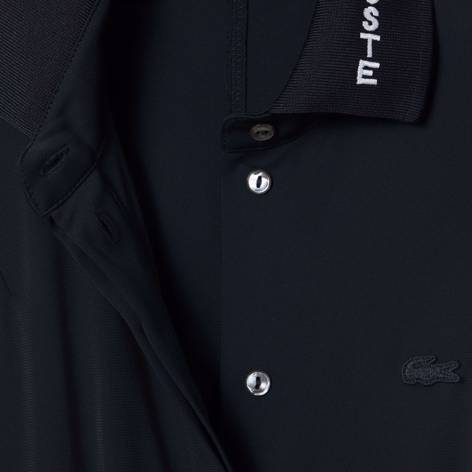 Runway Pleated Polo Maxi Dress