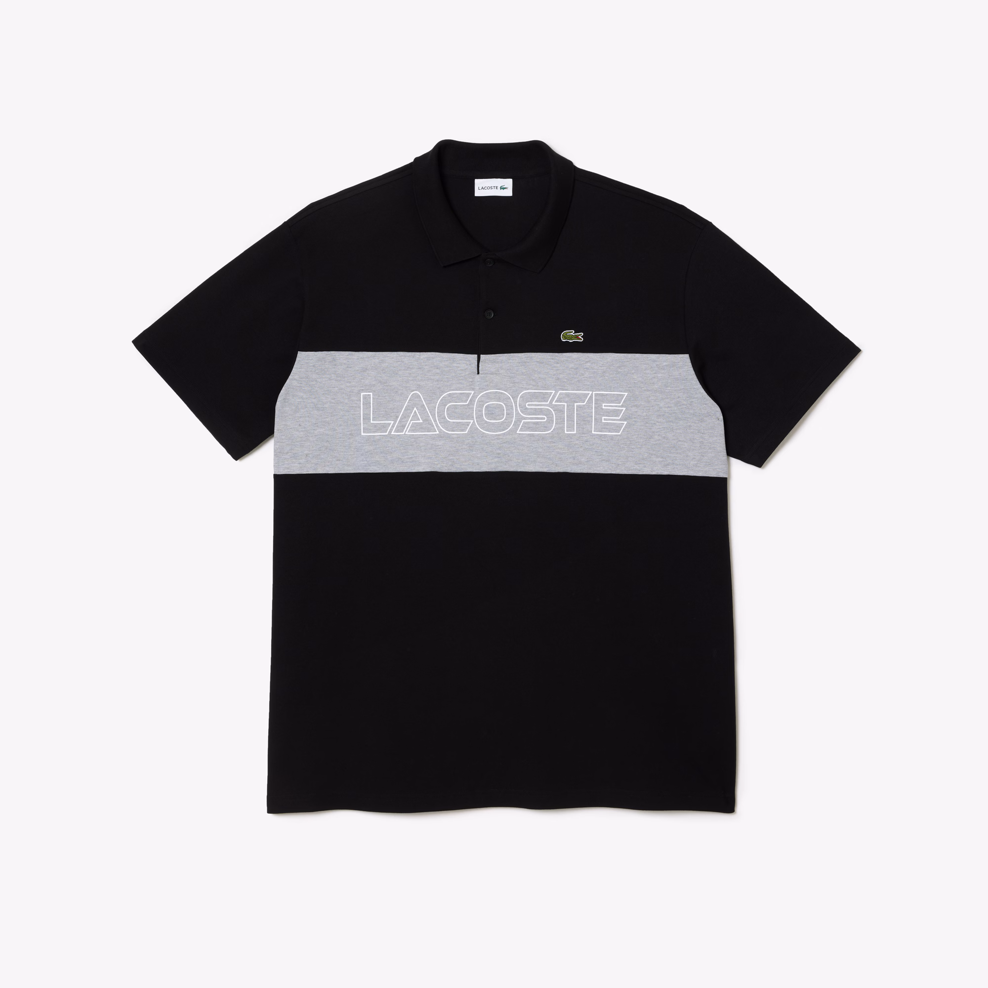 Men's Big Fit Colorblock Piqué Polo