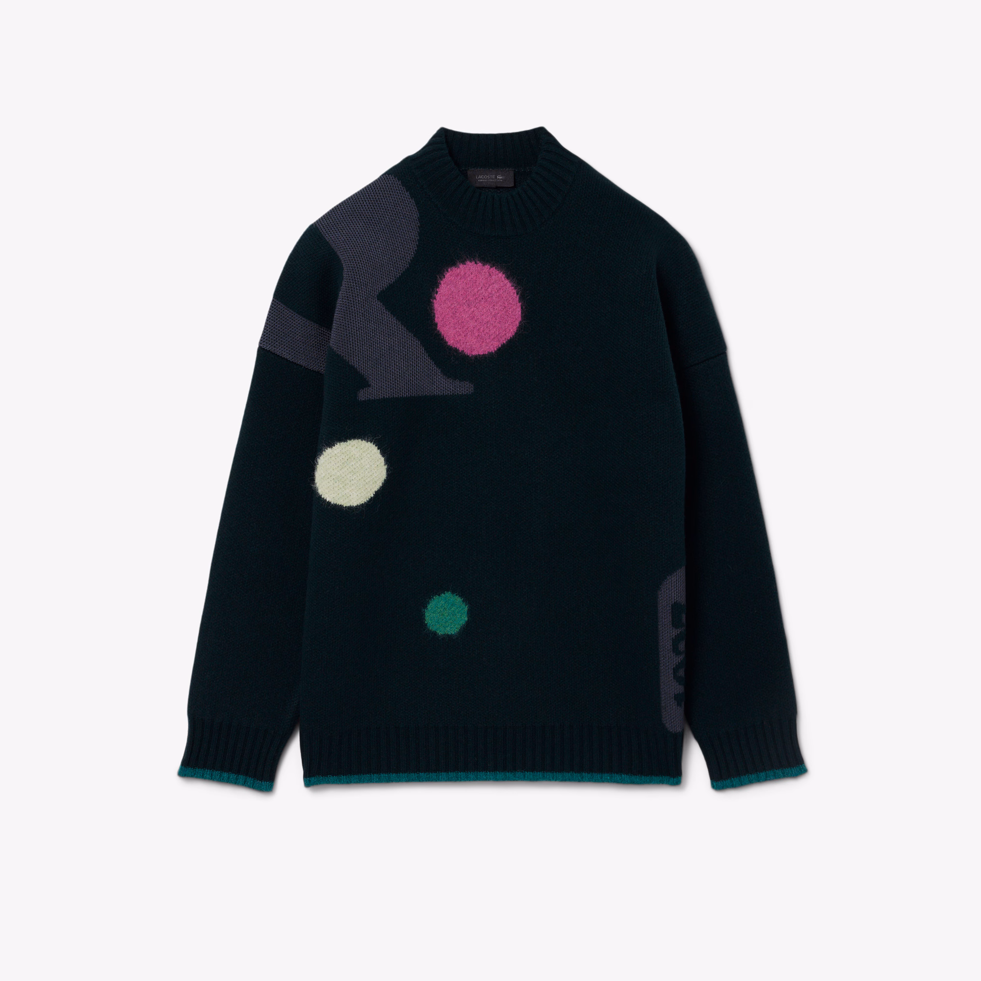 Runway Graphic Jacquard Sweater