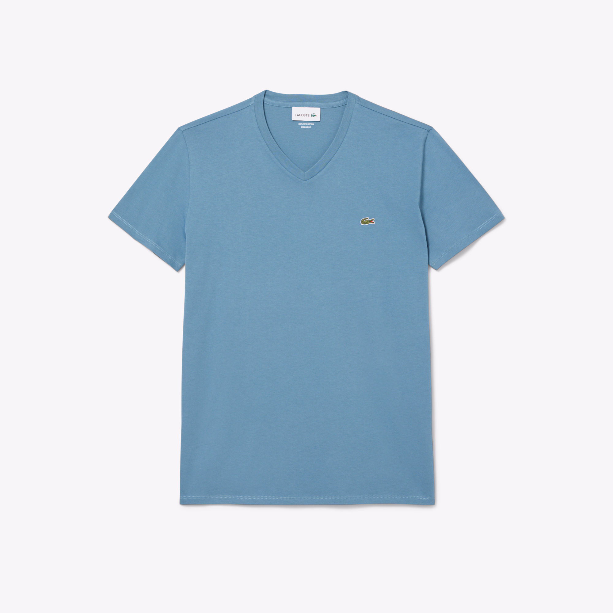 Men's Lightweight Pima Cotton V-Neck T-Shirt