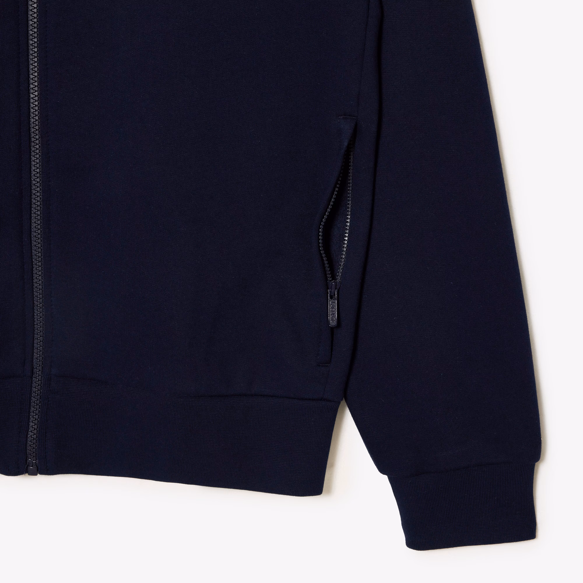 Men's Zip-Up High-Neck Fleece Sweatshirt