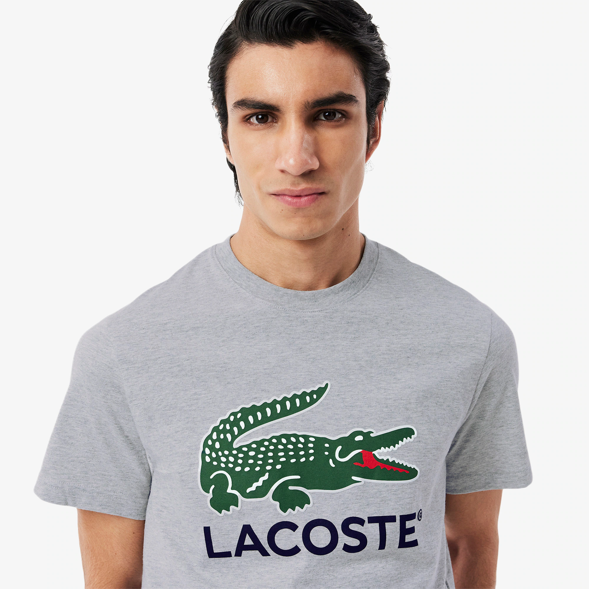 Men's Signature Print Cotton T-Shirt