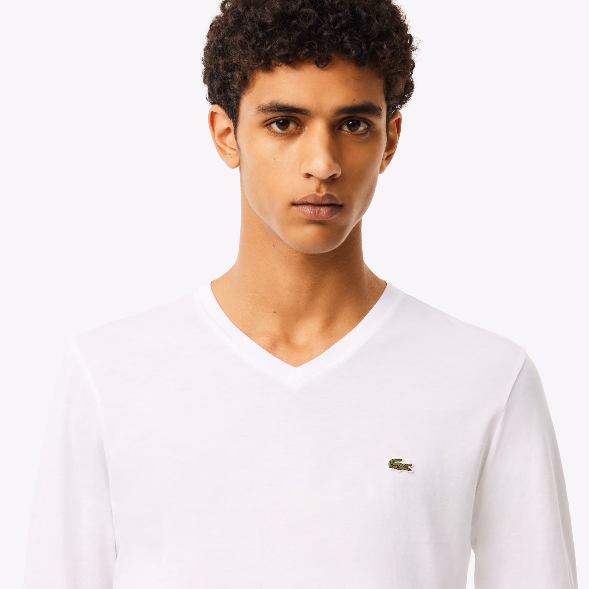 Men's Lightweight Pima Cotton V-Neck T-Shirt