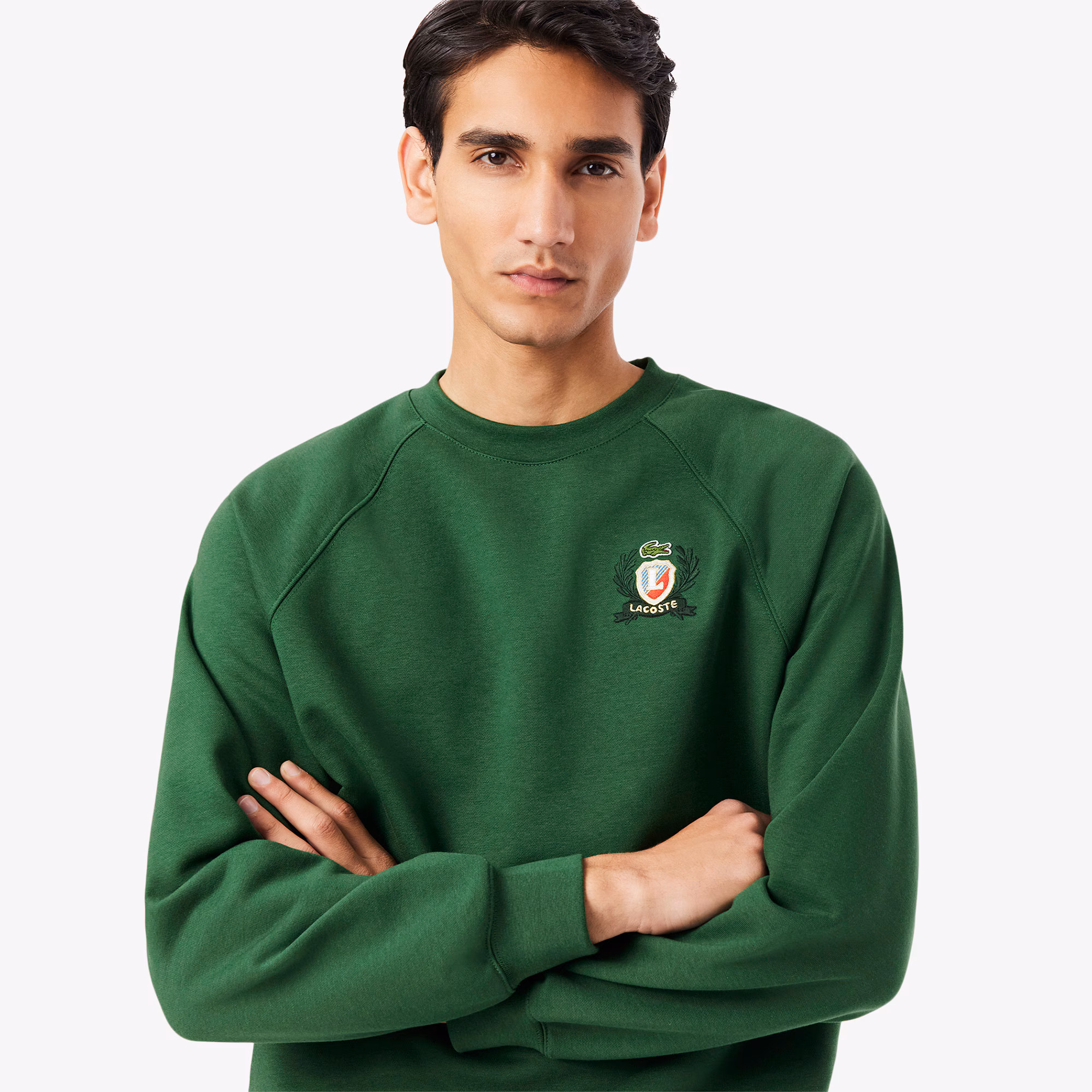 Men's Made In France Embroidered Shield Sweatshirt