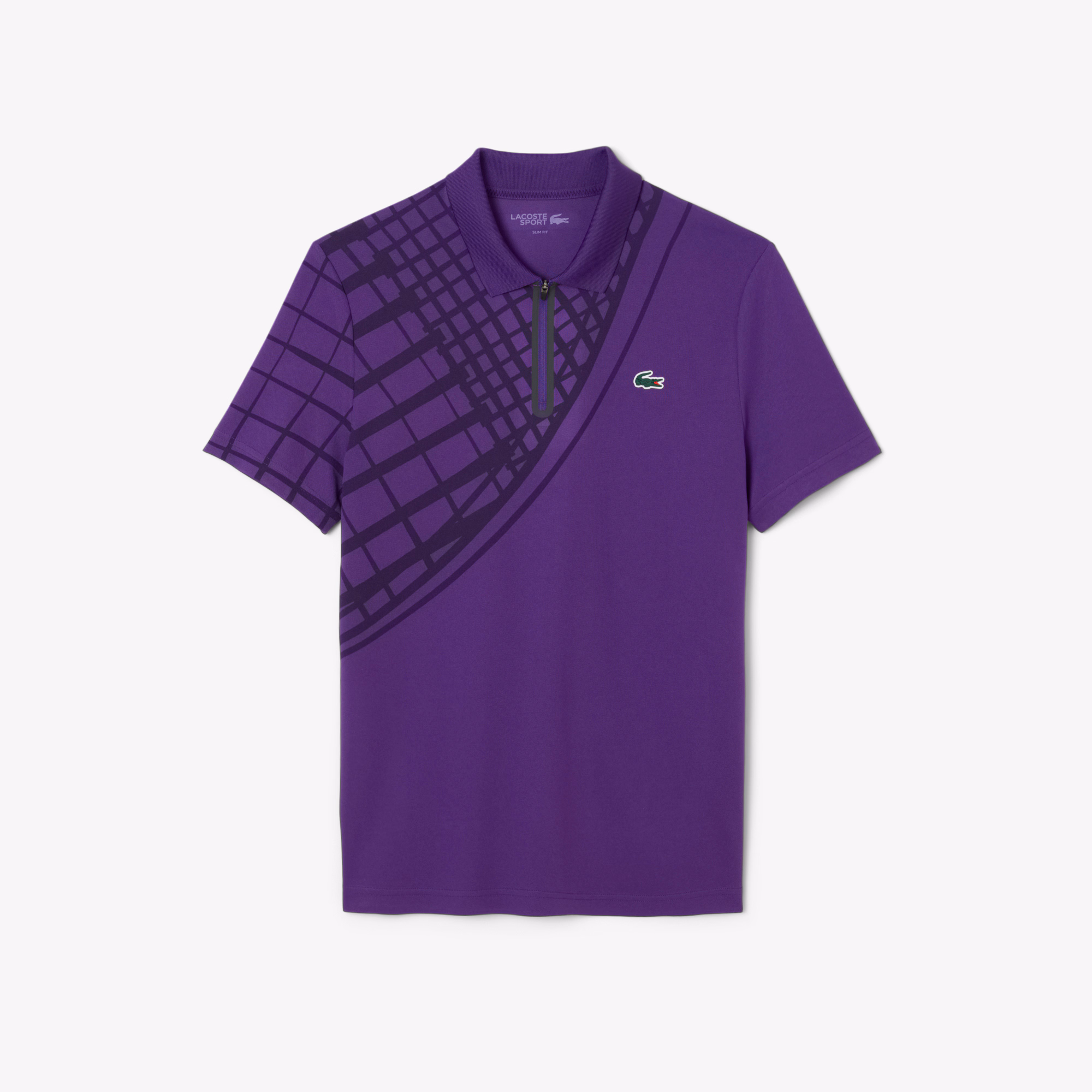 Men's Ultra Dry Printed Slim Fit Tennis Polo